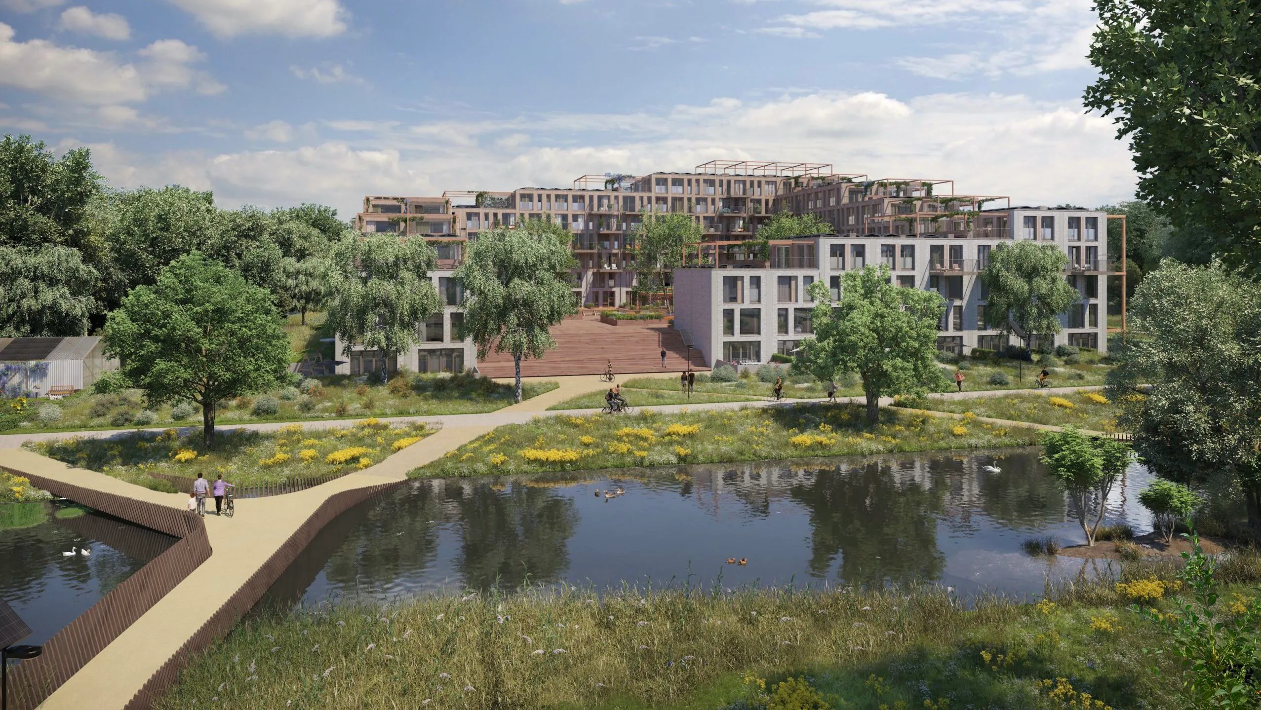 In Den Haag werkt BPD aan het realiseren van een duurzame wijk. Foto: BPD