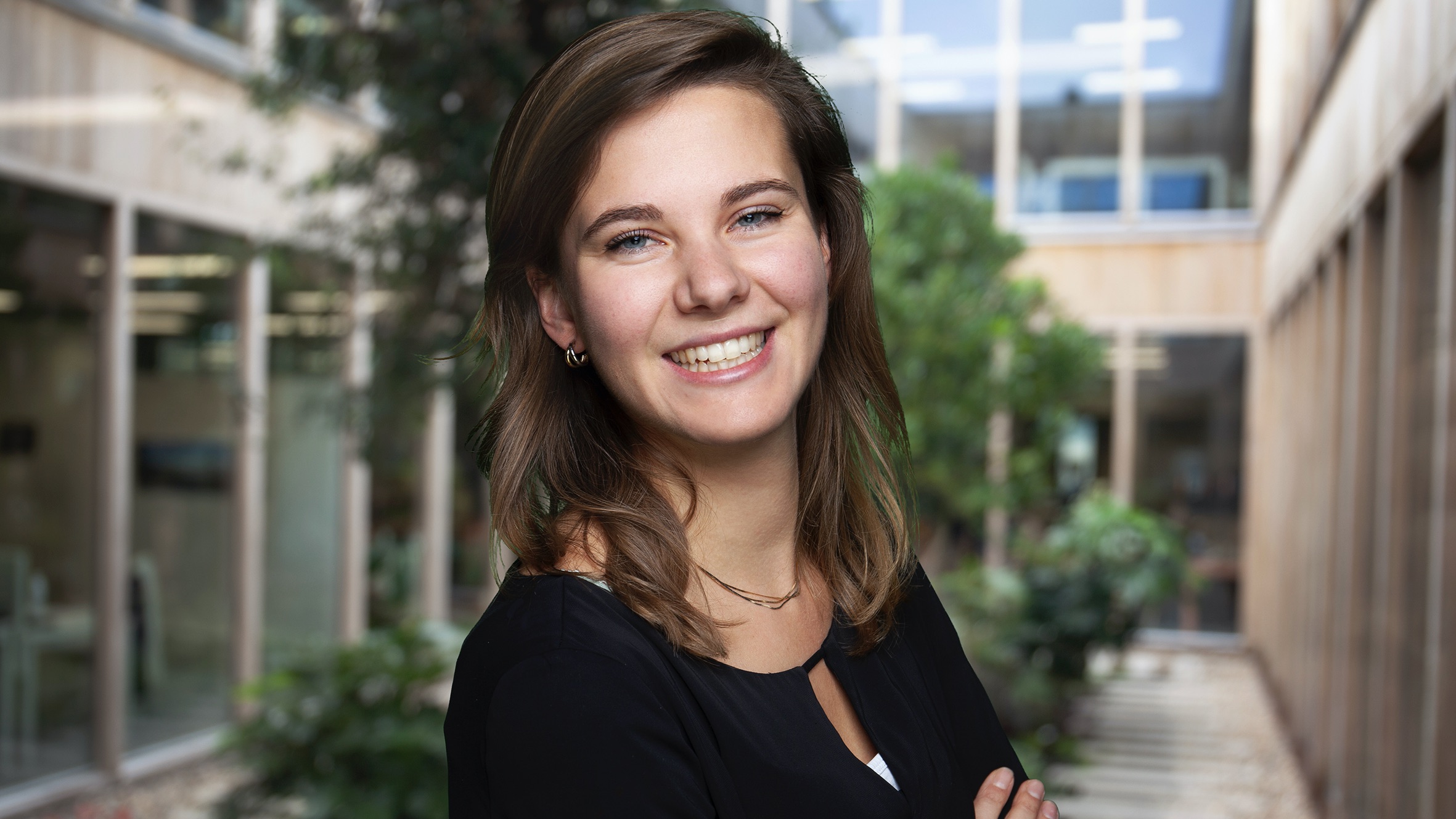 Frederieke Sedee werkt als transitiemedewerker bij De Bouwcampus. 