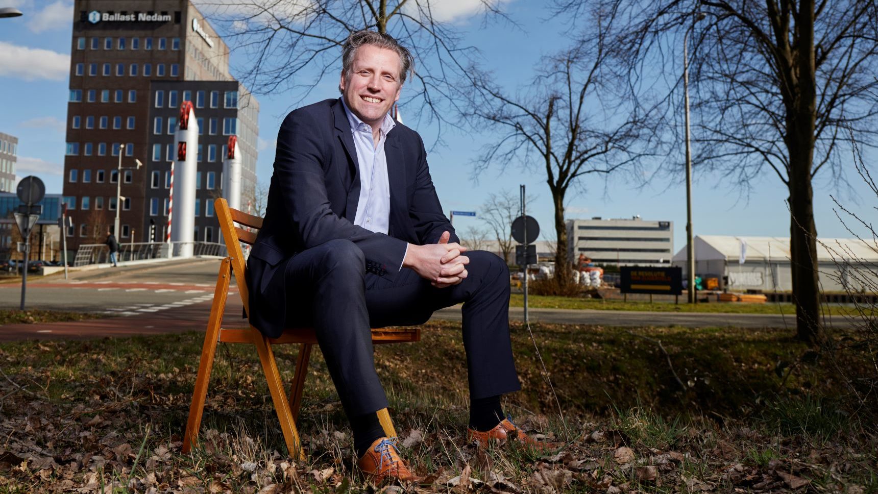Paulus Eckhardt, directeur Digital Transformation & Innovation Ballast Nedam. Foto: Christiaan Krouwels