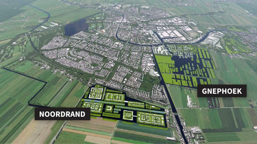 Gnephoek, een van de potentiële locaties volgens Neprom. Foto: Alphen aan den Rijn