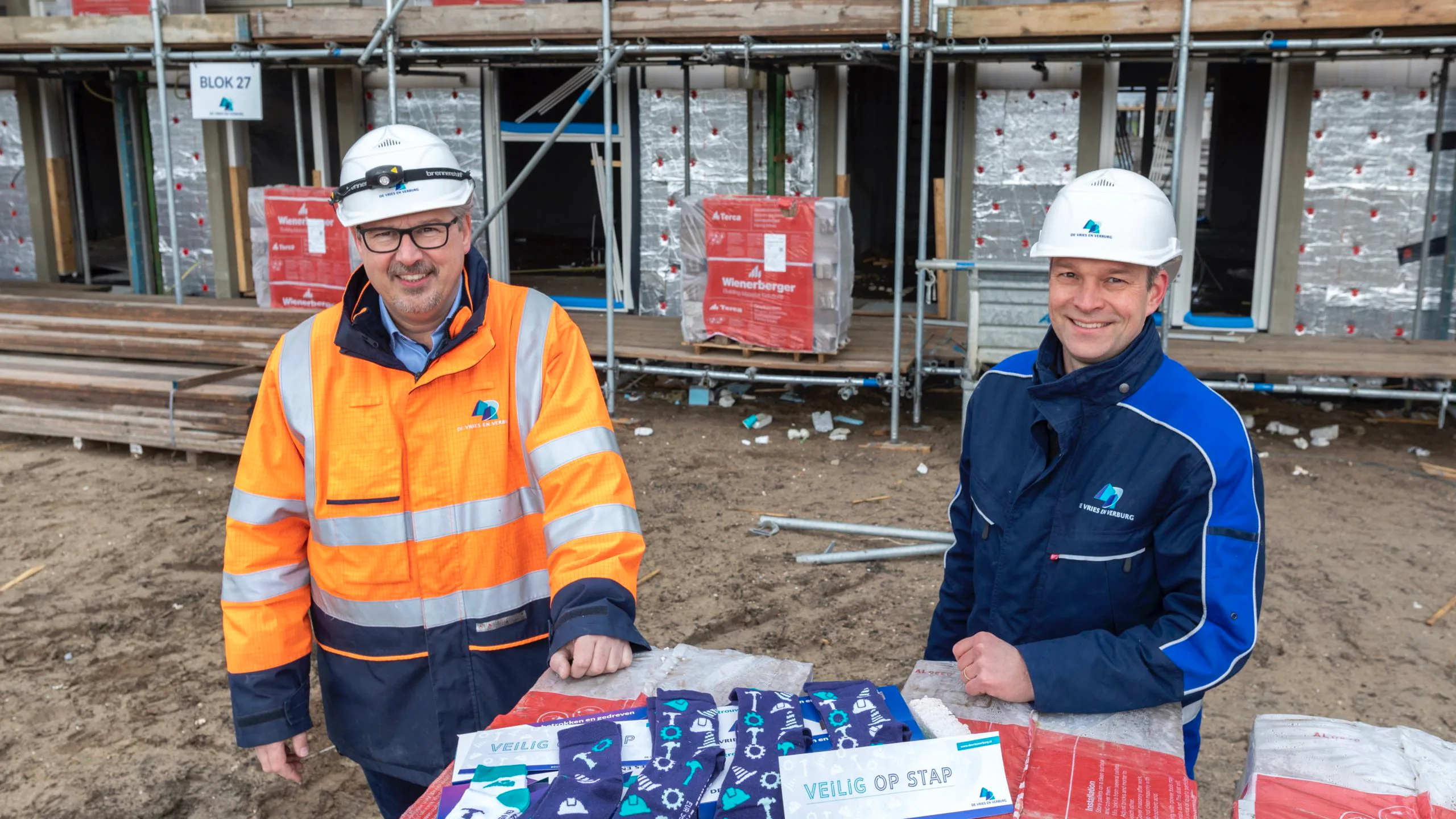 Technisch directeur Evert Hogendoorn (rechts) en KAM-manager Frits Spuijbroek. Foto: Guido Benschop
