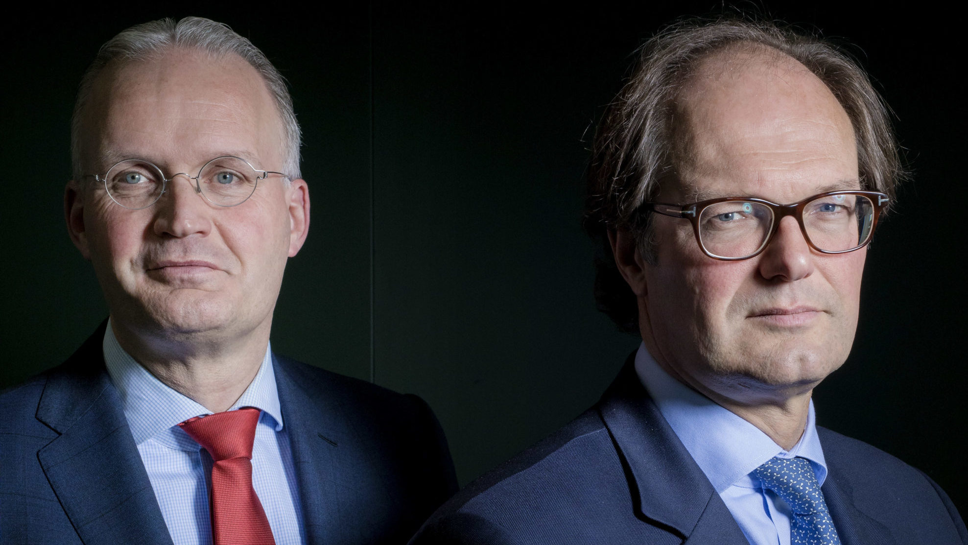 Lowick Barg (links) en Job Dura. Foto: Guido Benschop