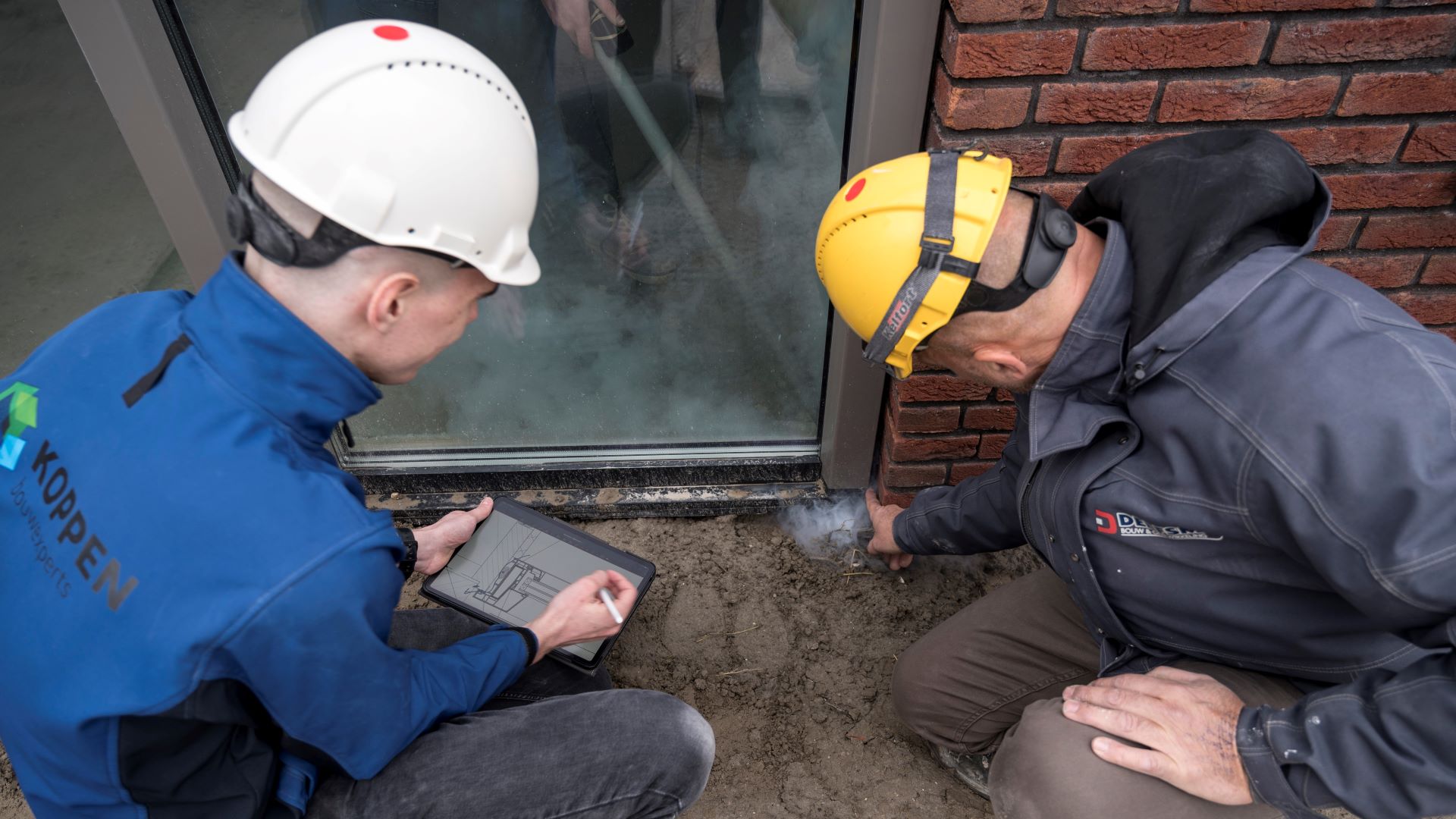 Bouwcontrole en prestatiemeting van een NeroZero-woning in Heerhugowaard. Foto: Eric de Vries/TNO