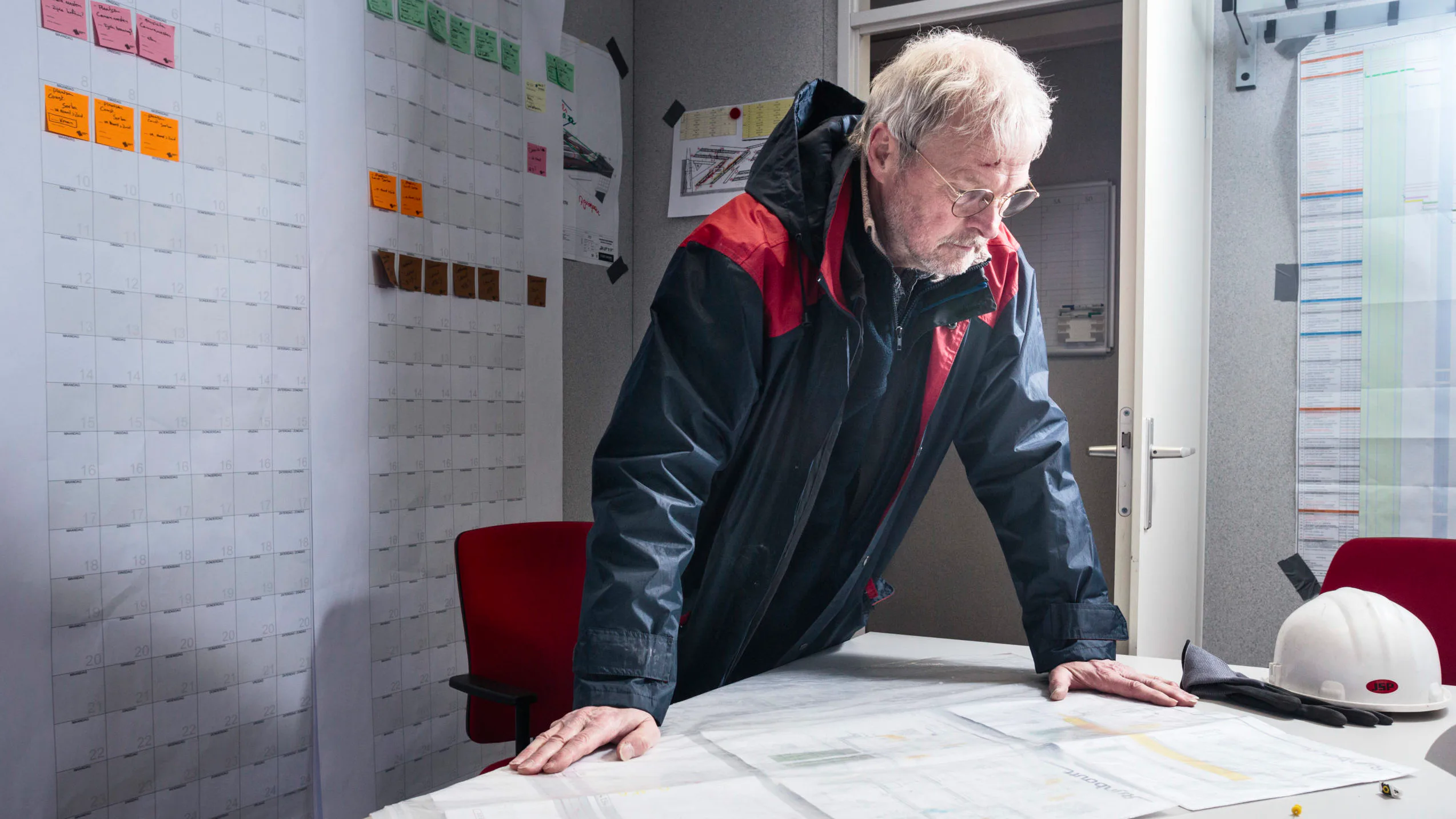 Werkvoorbereider Ad Goes. Foto: Eran Oppenheimer