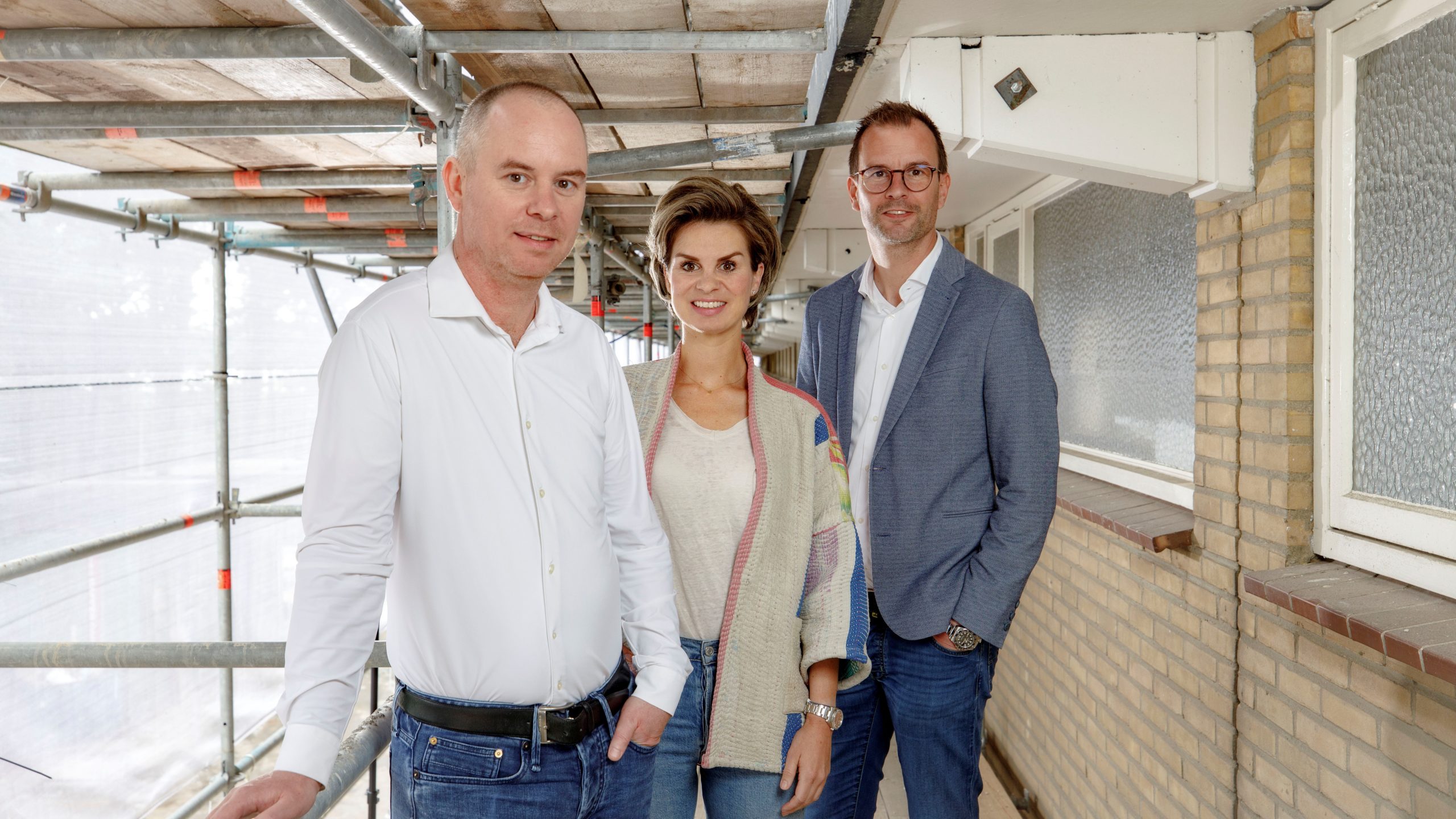 Familie Knaapen met van links naar rechts Koen, Anneke en Bart. Foto: Dolph Cantrijn