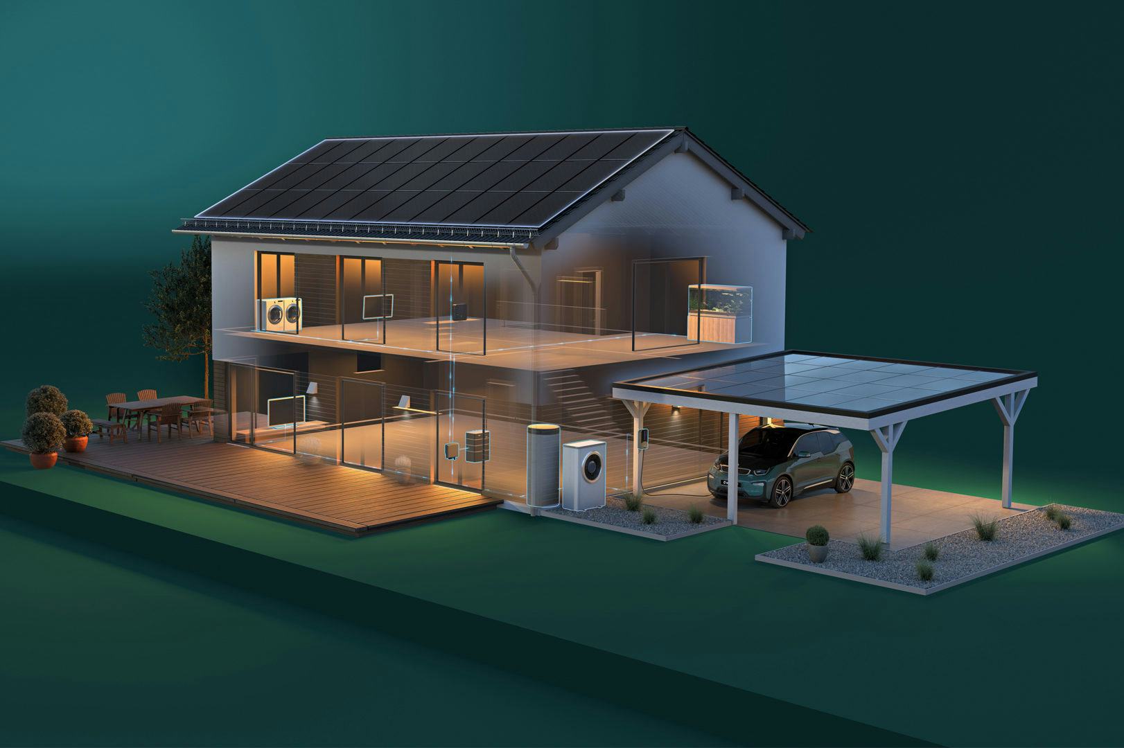 Solarwatt integreert opslag, productie en management van duurzame energie