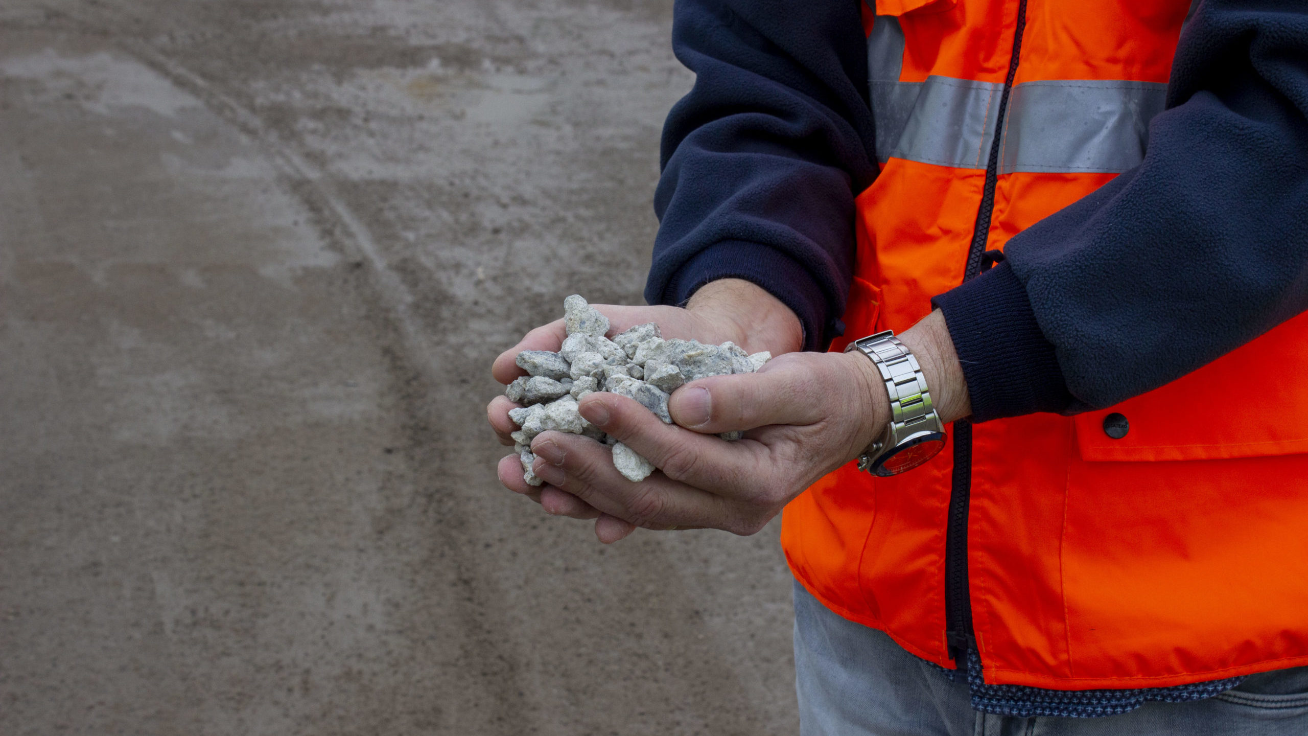 Gerecycled grind. Foto: Nouska du Saar/Cobouw