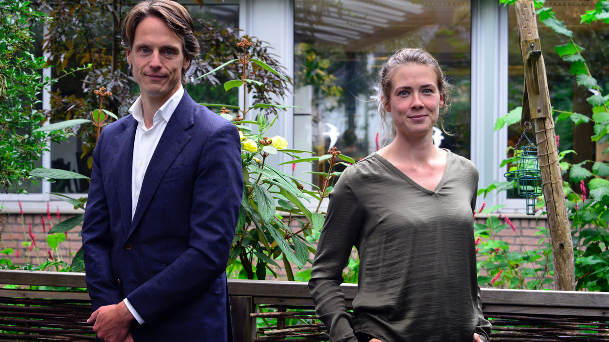 Onno Dwars en Femke Jochems. Foto: Ton Borsboom