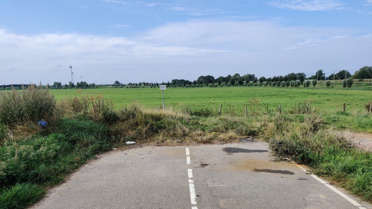 Grond in Heerhugowaard wacht op bebouwing. Foto: Marc Doodeman