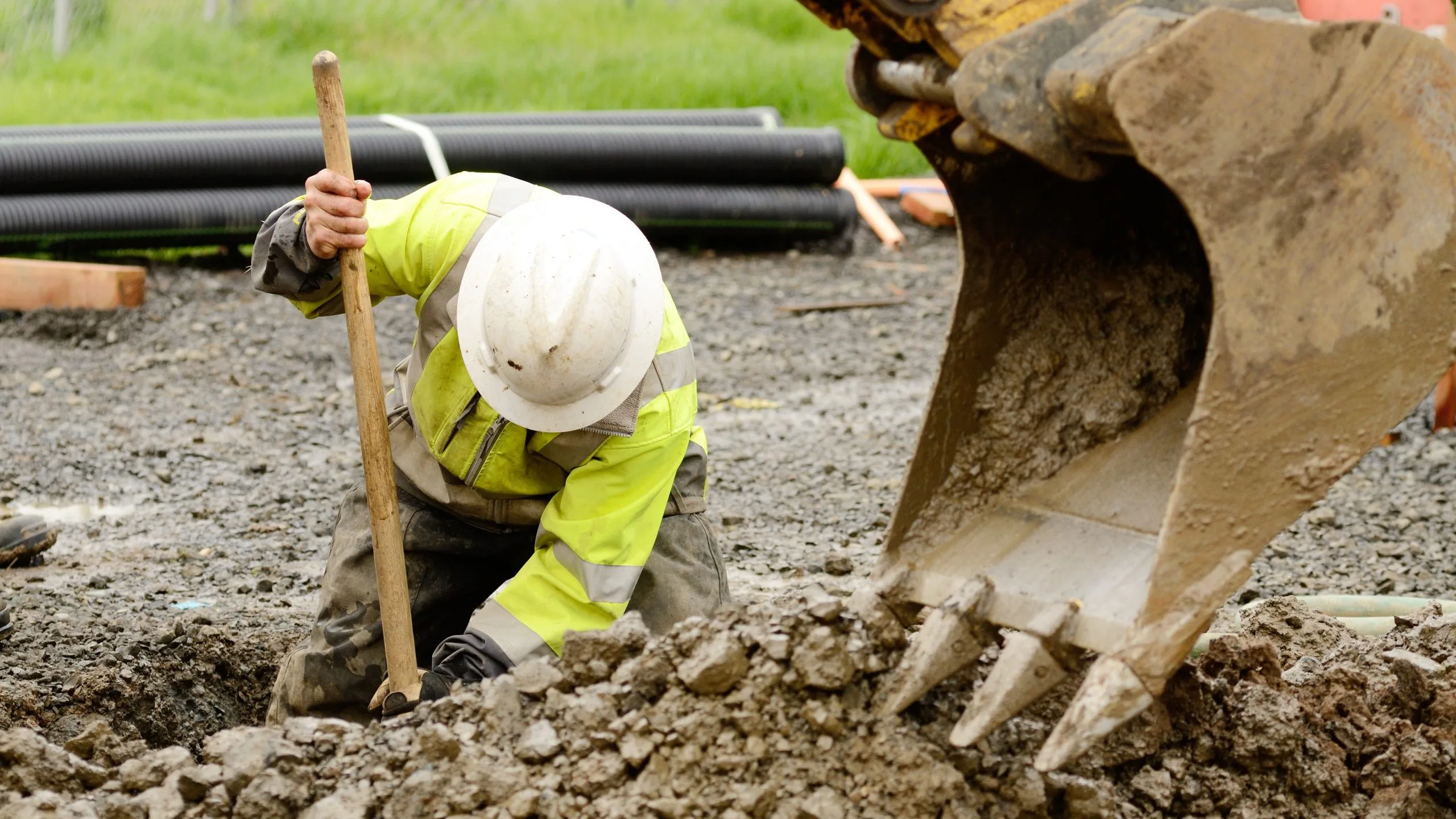 Vakbonden maken zich zorgen over de positie van werknemers in zwaardere beroepen als de bouw. Foto: Shutterstock