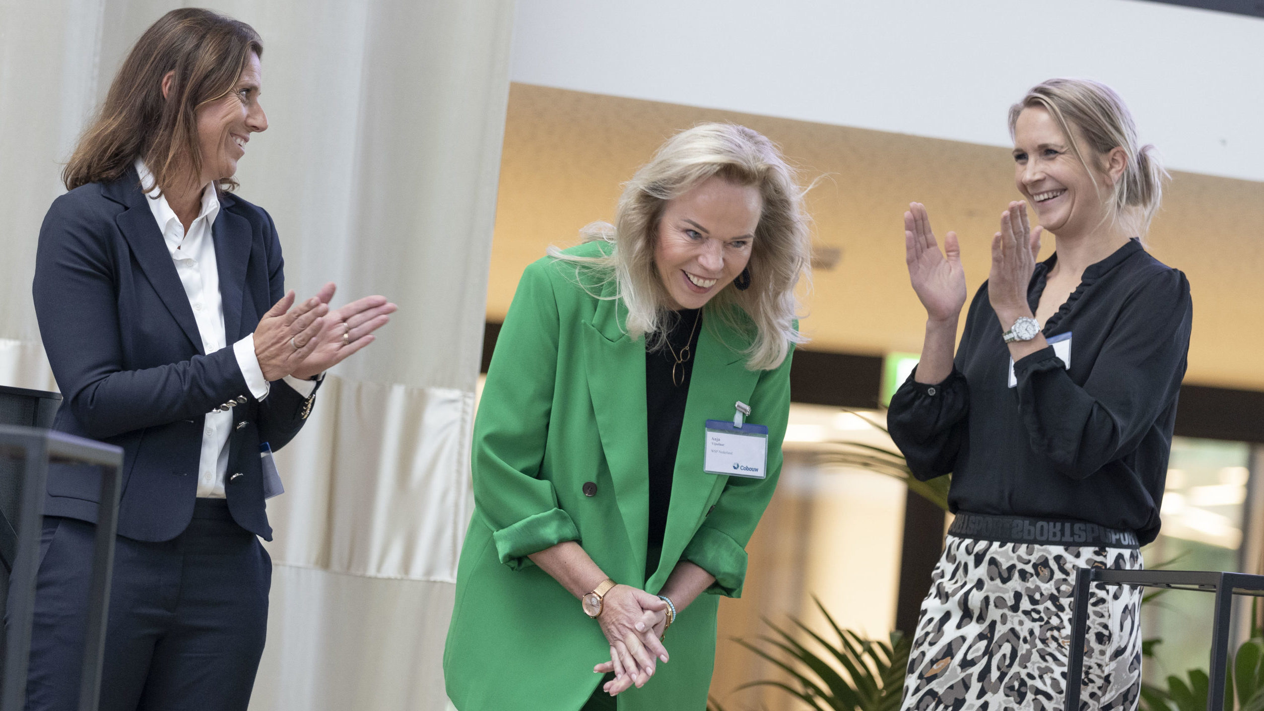 Paulina Logchies, Anja Vijselaar en Marieke Mentink. (vlnr) Foto: Sjef Prins - APA Foto