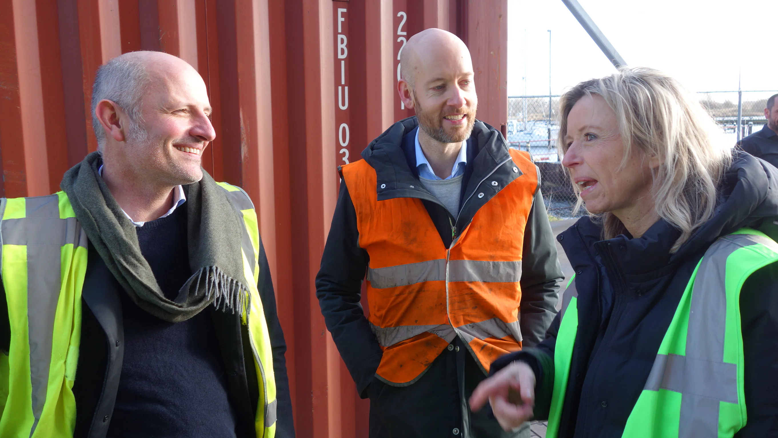 Minister Ollongren ontmoet ondernemers in Zaandam. Foto: Cobouw