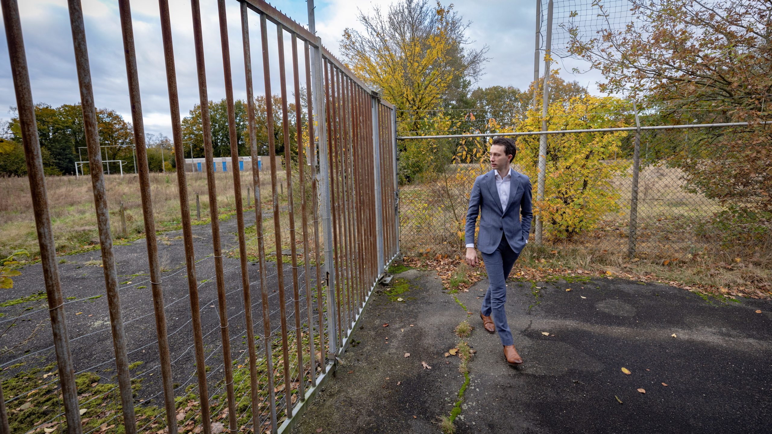 Wethouder Jan Pieter van der Schans in Otterlo. Foto: Sjef Prins/APA