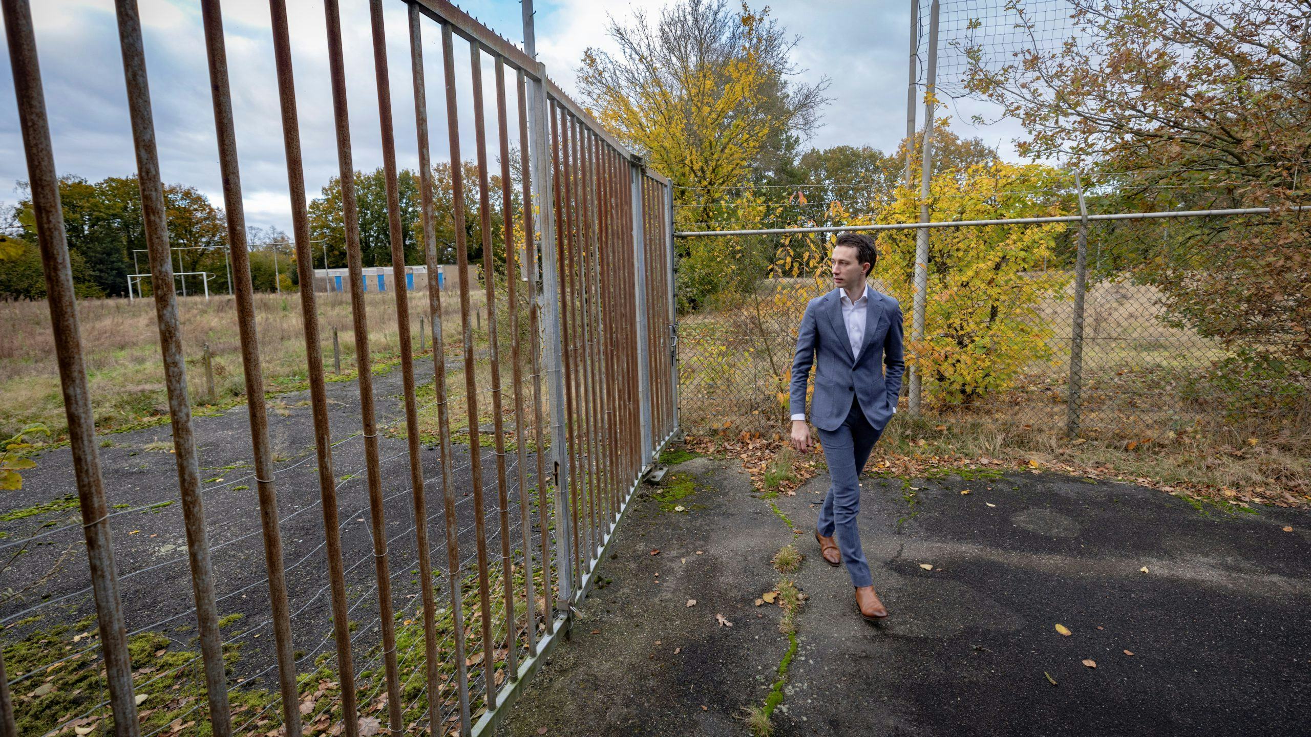 Wethouder Jan Pieter van der Schans in Otterlo. Foto: Sjef Prins/APA