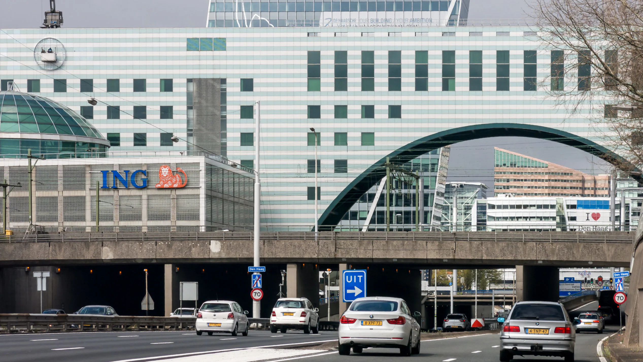 De Utrechtsebaan is toe aan een grote beurt. Foto: Shutterstock