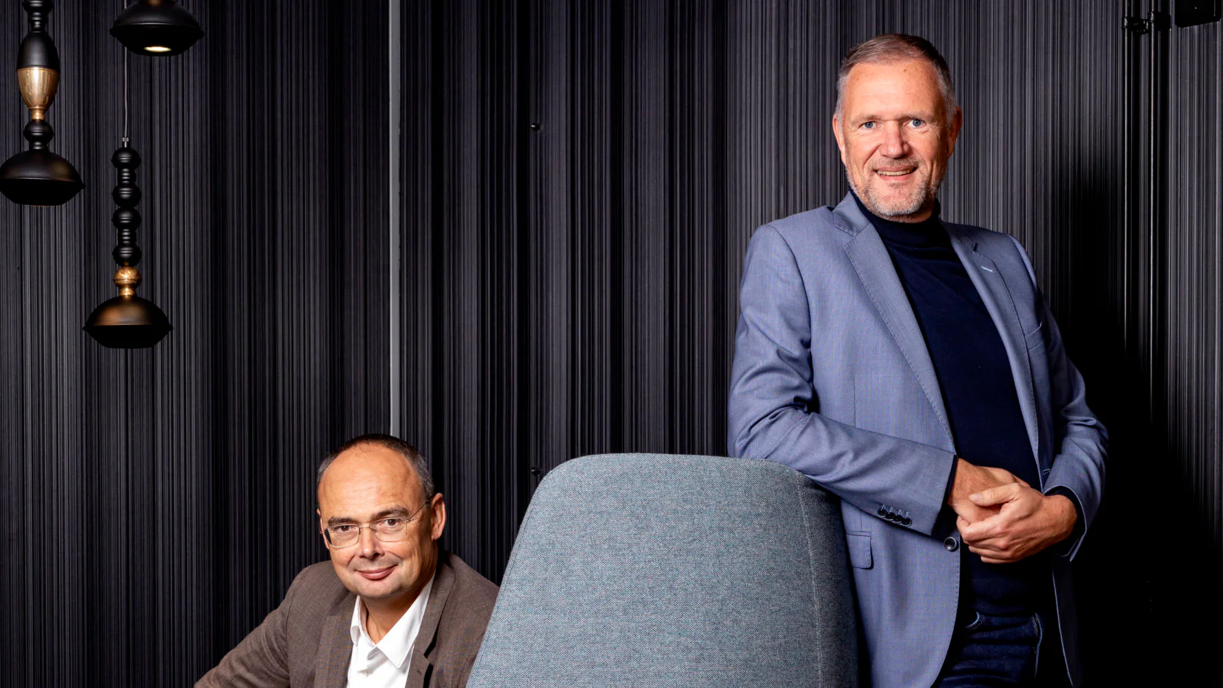 Gem Bot en Leo Bouwmeester van Bot Bouwgroep. Foto: Guido Benschop