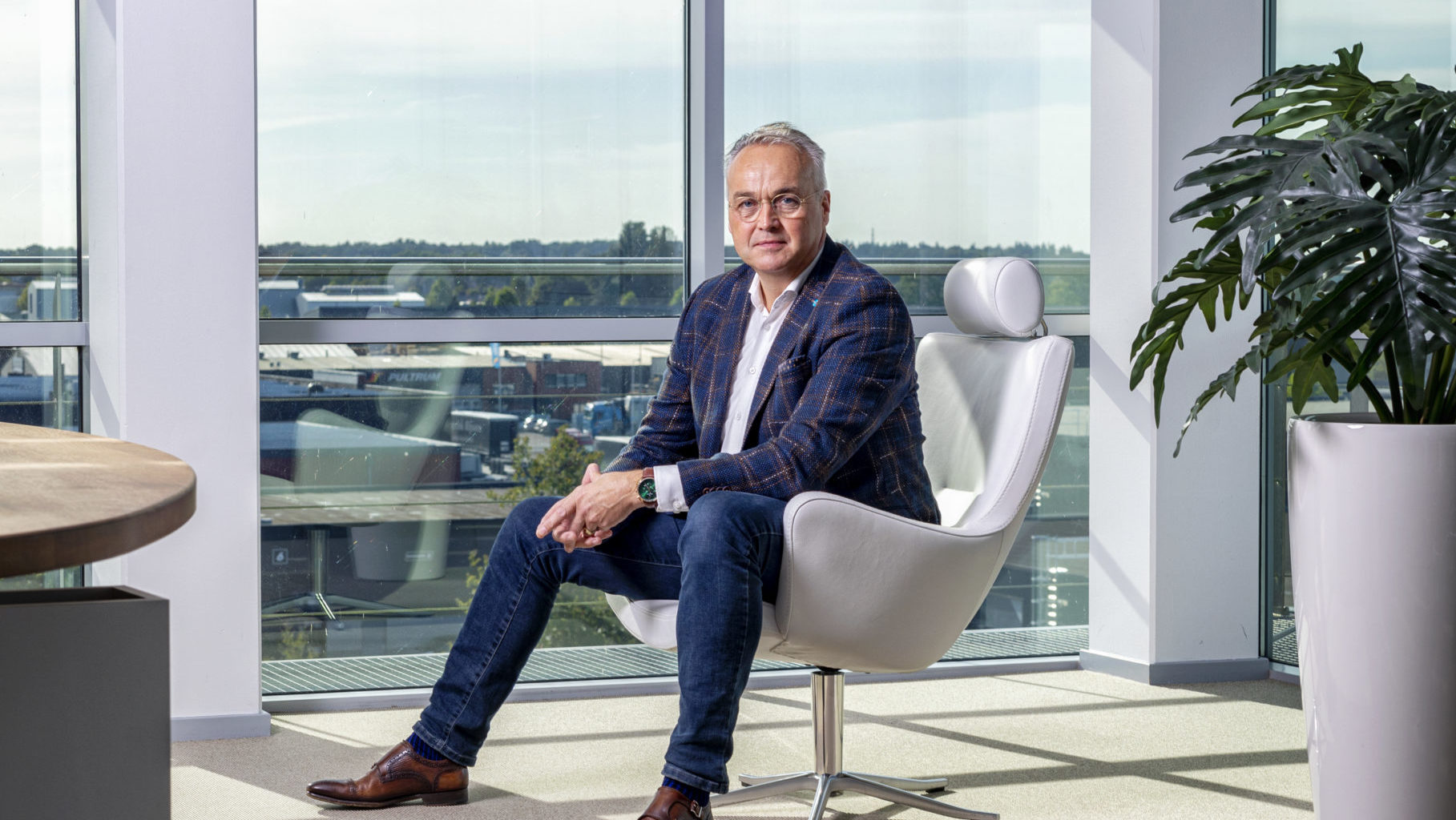 Jacob Kolk, algemeen directeur Nieuwenhuis Bouwbedrijf. Foto: Guido Benschop