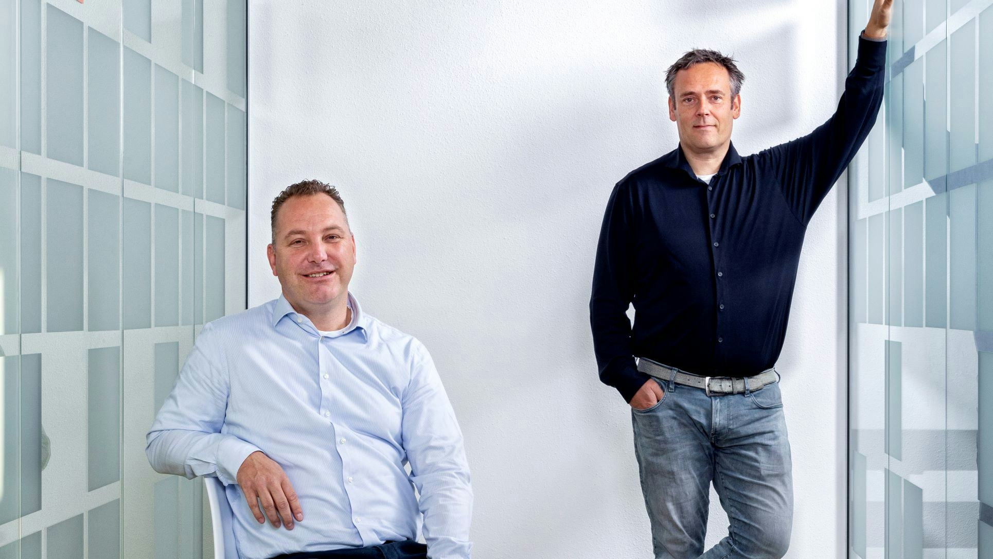 Martin Roest (links) en Erik Stam van Constructif. Foto: Guido Benschop