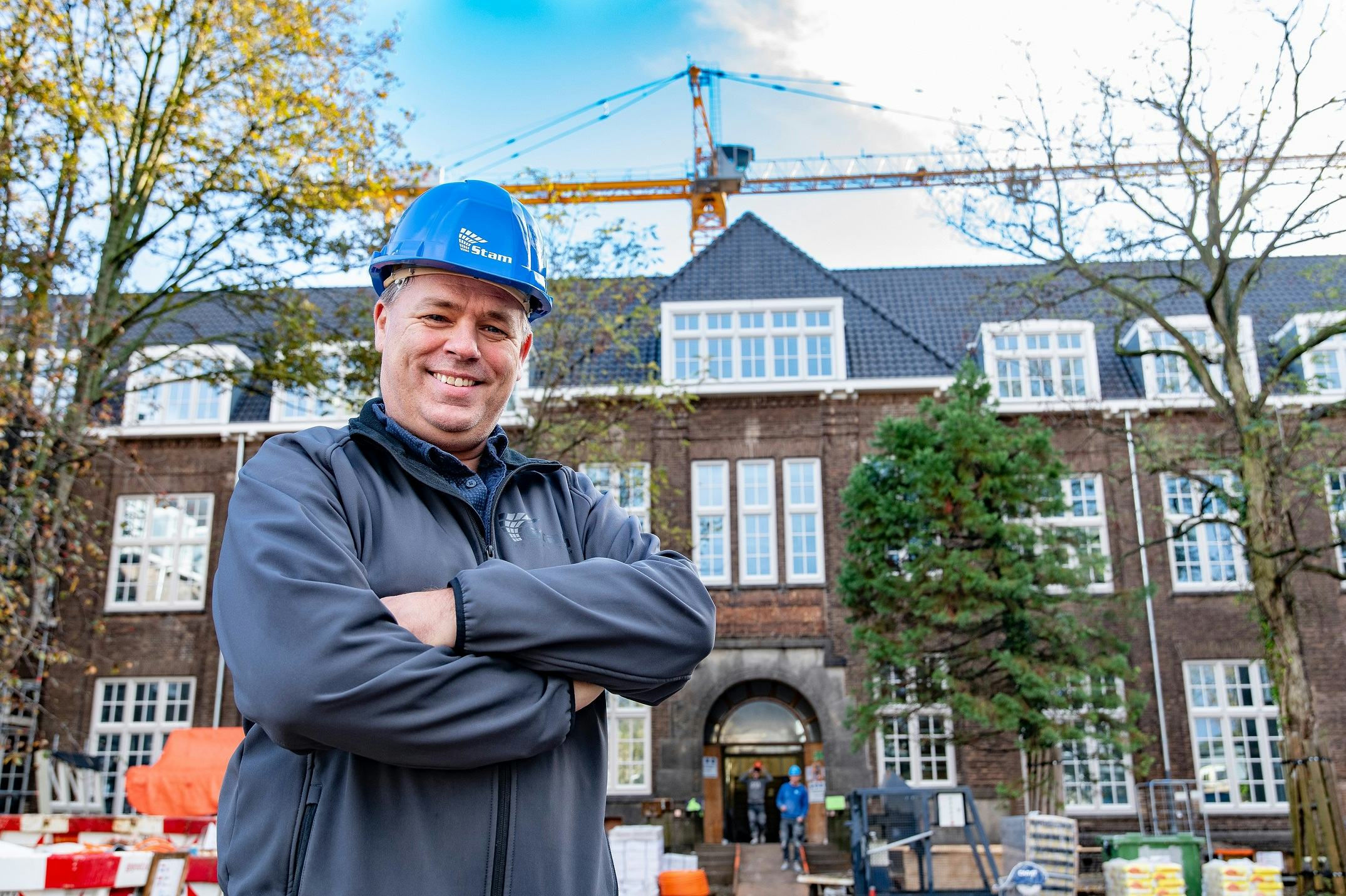 Ambachtsschool wordt appartementencomplex De Meester van Haarlem