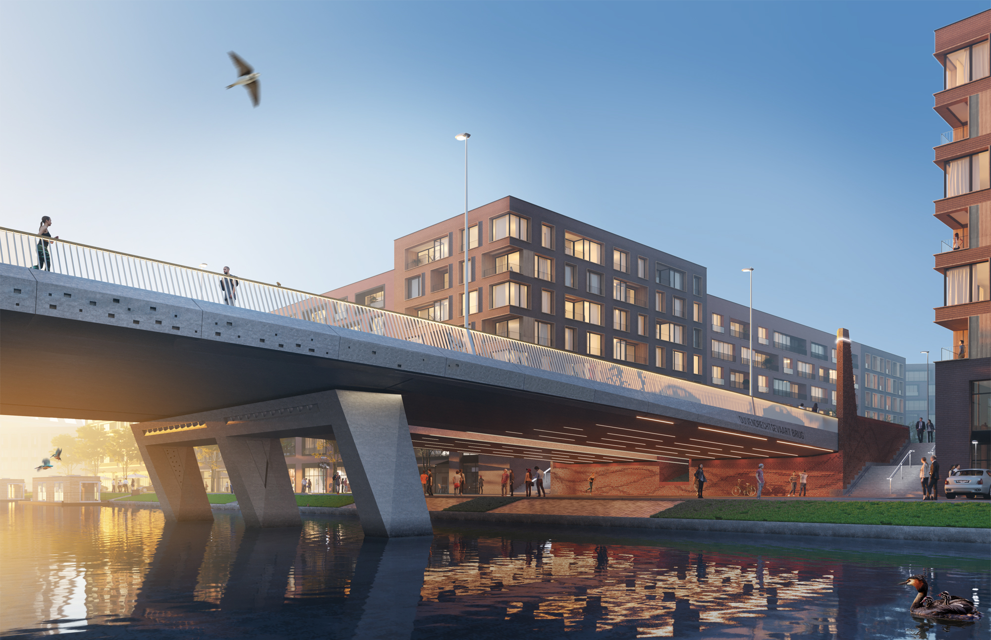 Engineering buiten comfortzone verrijkt ecologische Amstelstroombrug