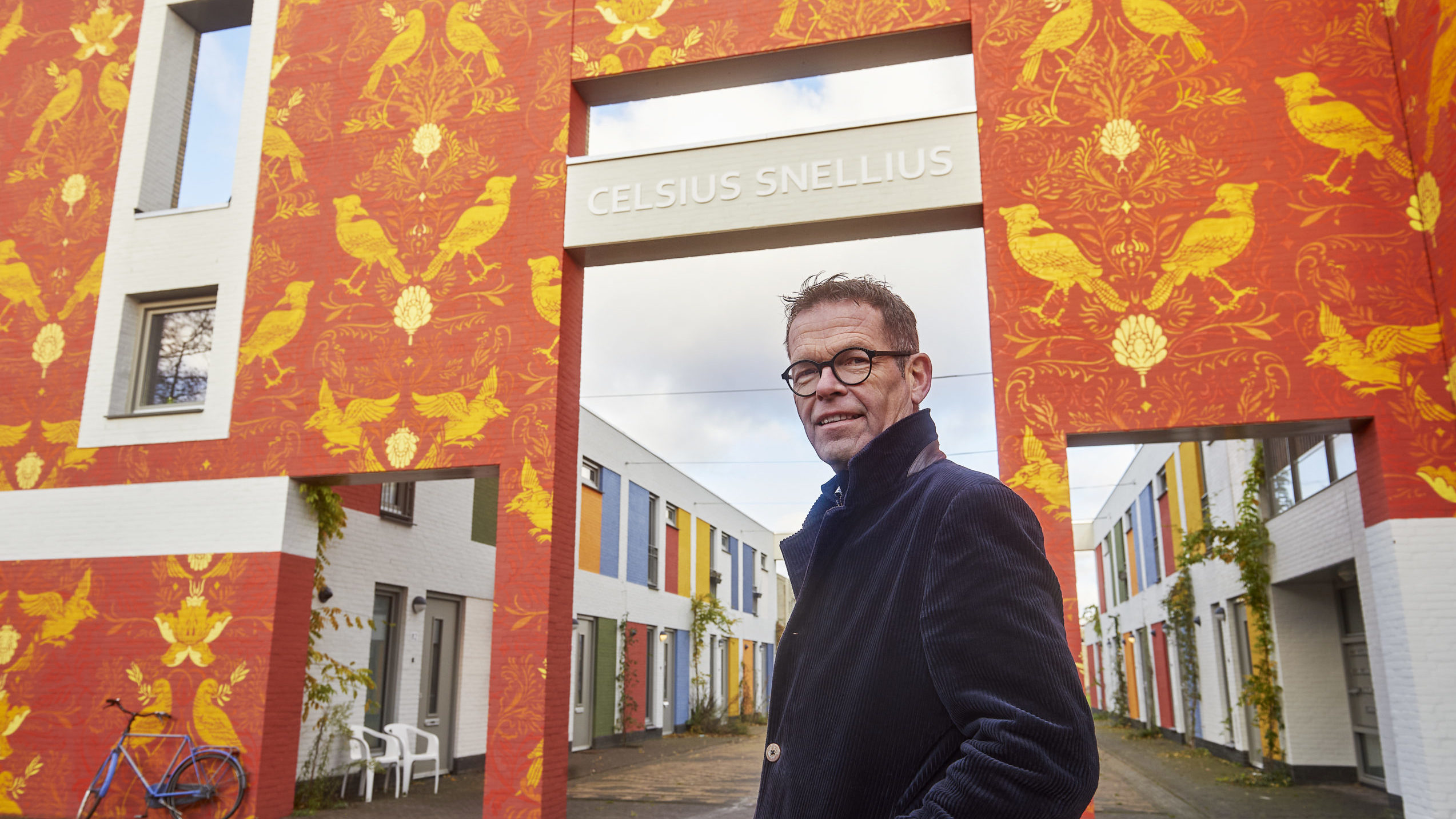 Jos Goijaerts van Trudo bij bouwproject Celsius. Fotograaf: Van Assendelft Fotografie
