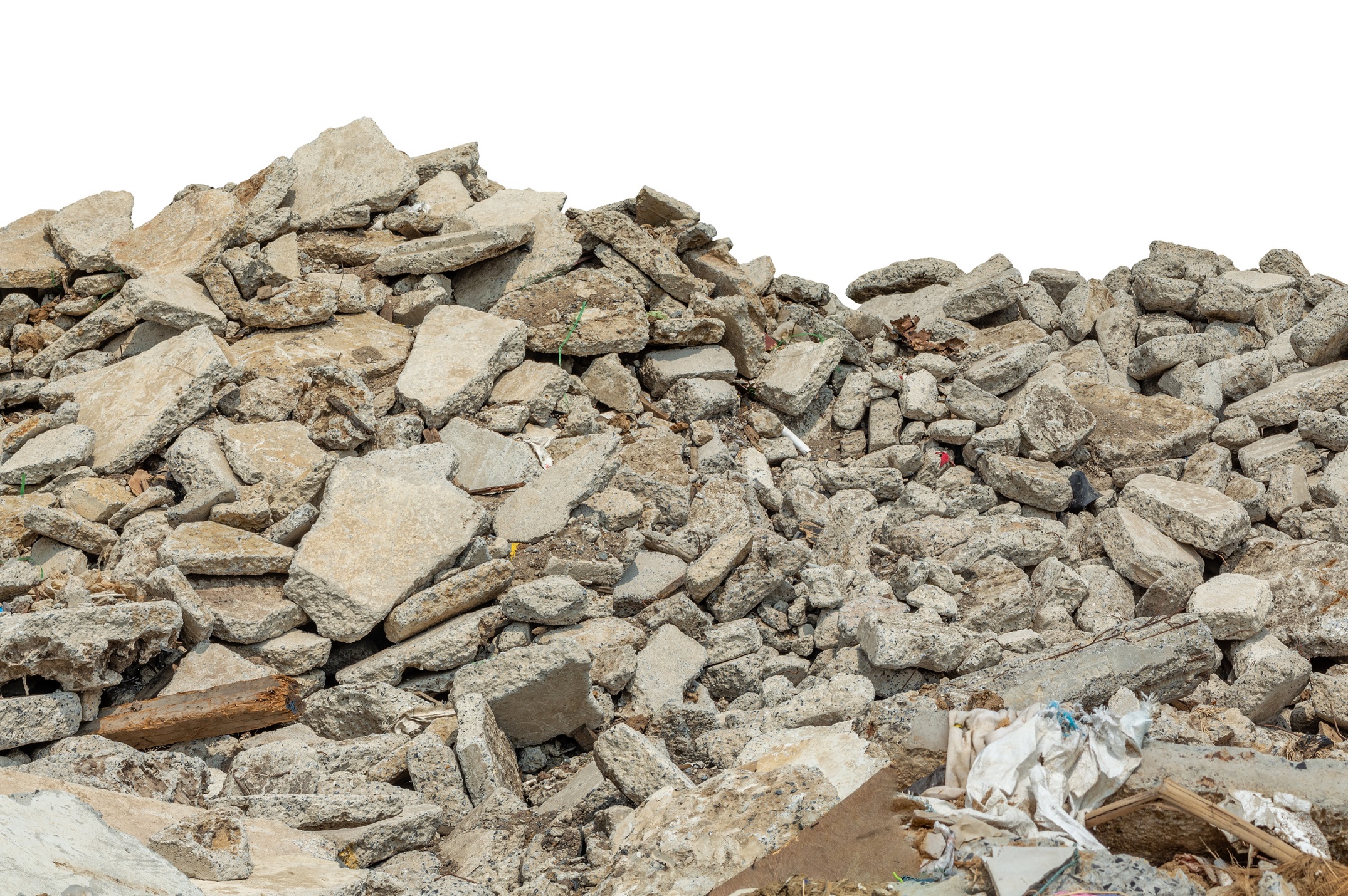 Het nieuwe beton is niet in beton gegoten