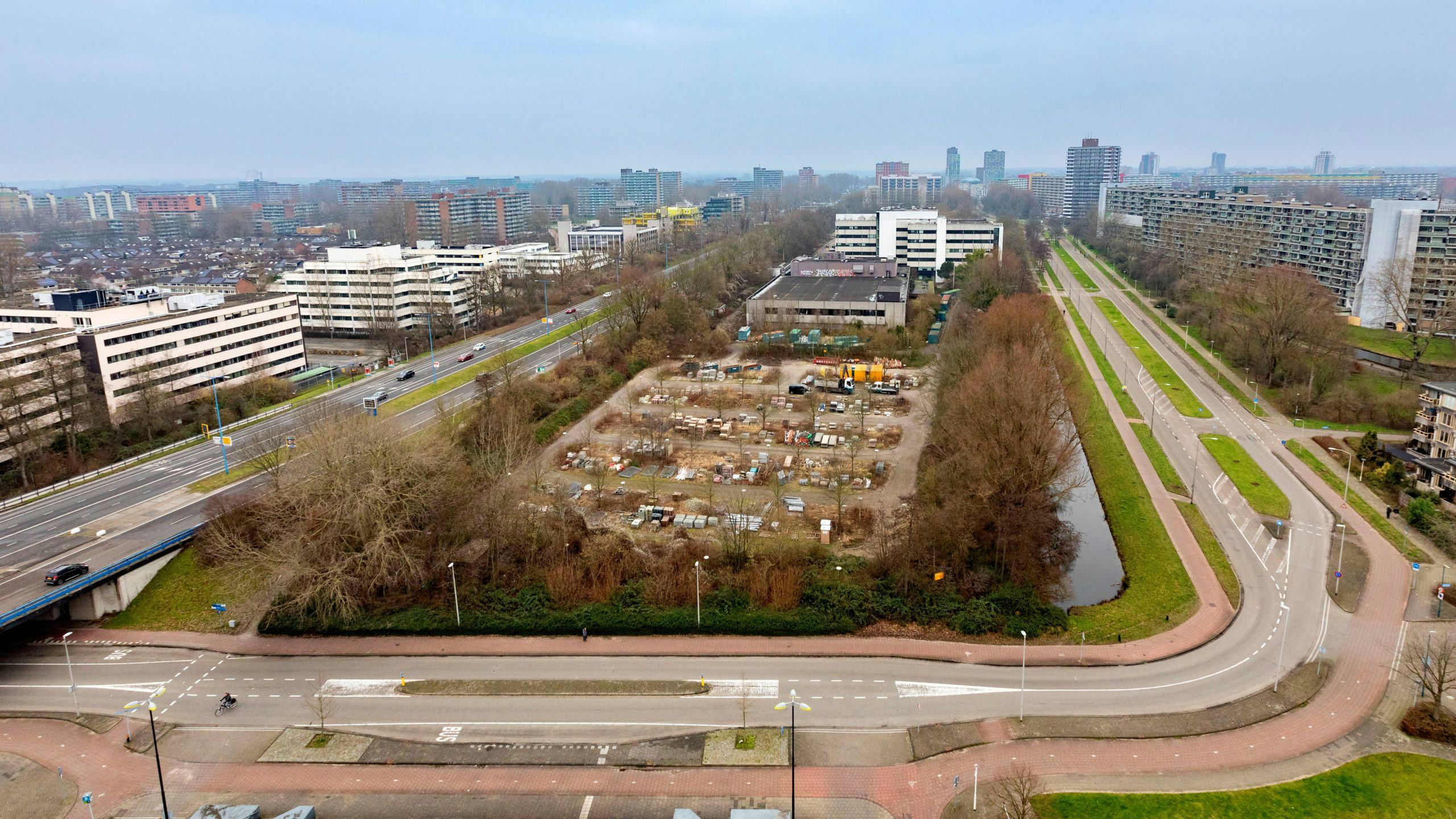 Bouwlocatie Entree in Zoetermeer.
Foto: Guido Benschop