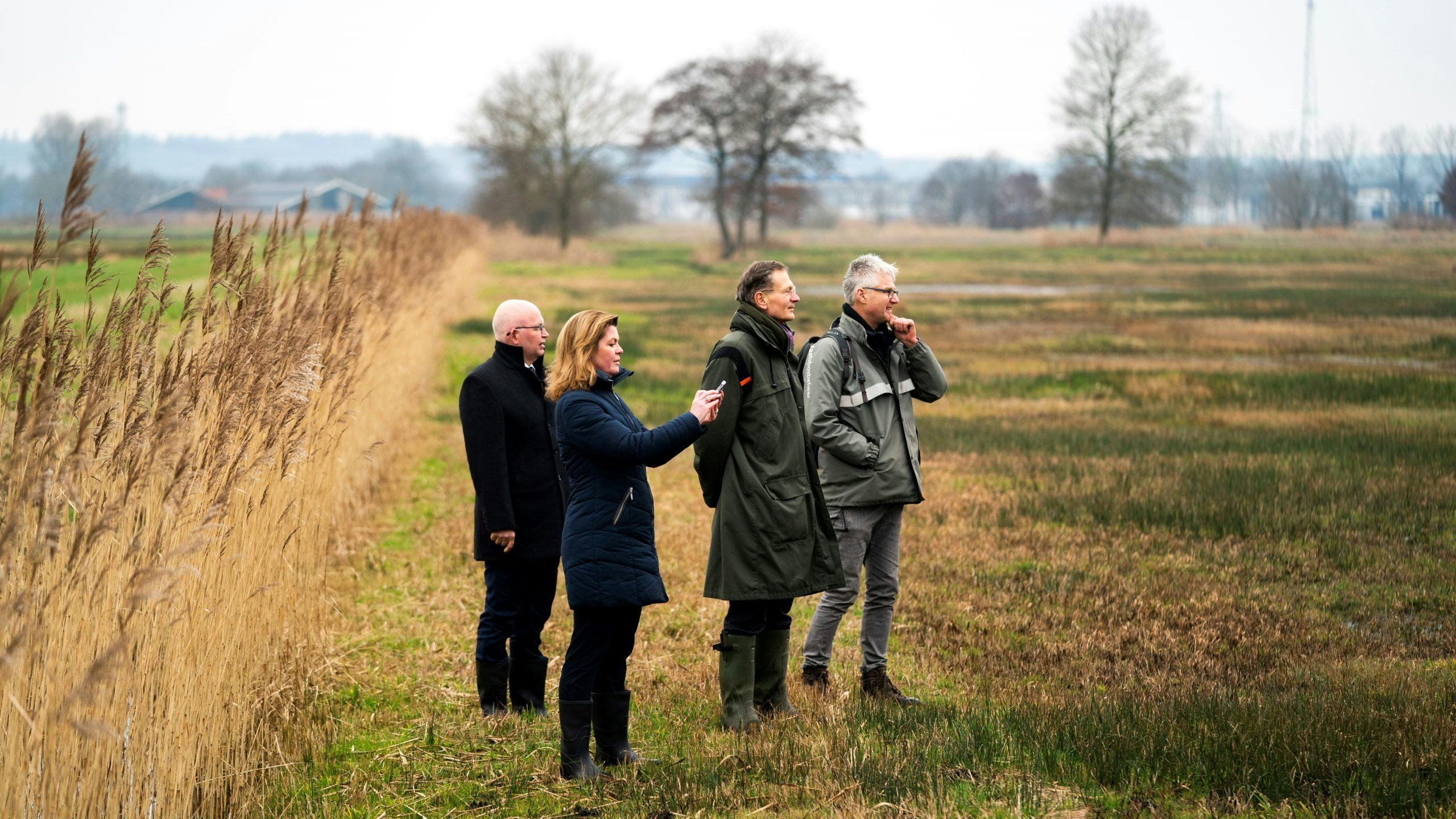 Ministers Henk Staghouwer (Landbouw, Natuur en Voedselkwaliteit) en Christianne van der Wal (Natuur en Stikstof). Foto: Jeroen Jumelet/ANP