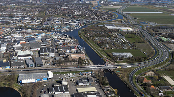 Leeghwaterbrug. Bron: Provincie Noord-Holland
