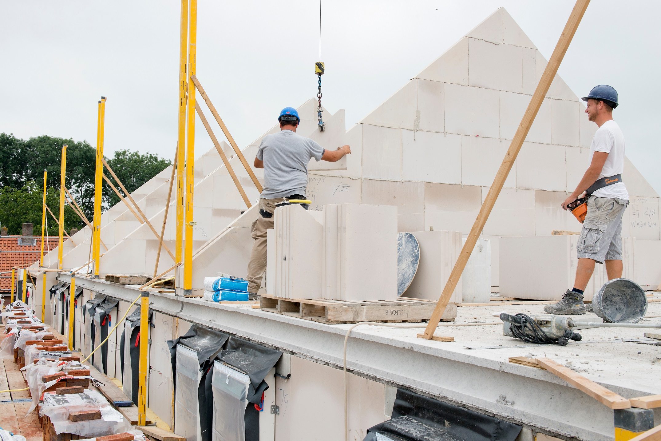 Kalkzandsteen scoort op hoge milieuprestaties en lage bouwkosten