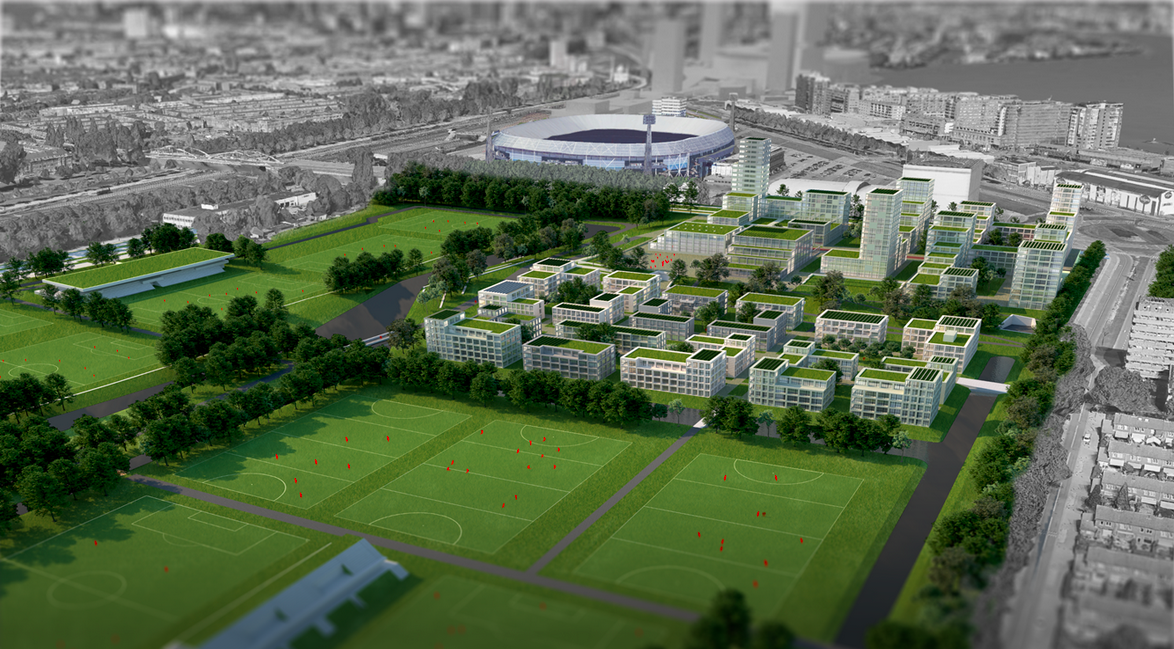 Artists impression sportcampus