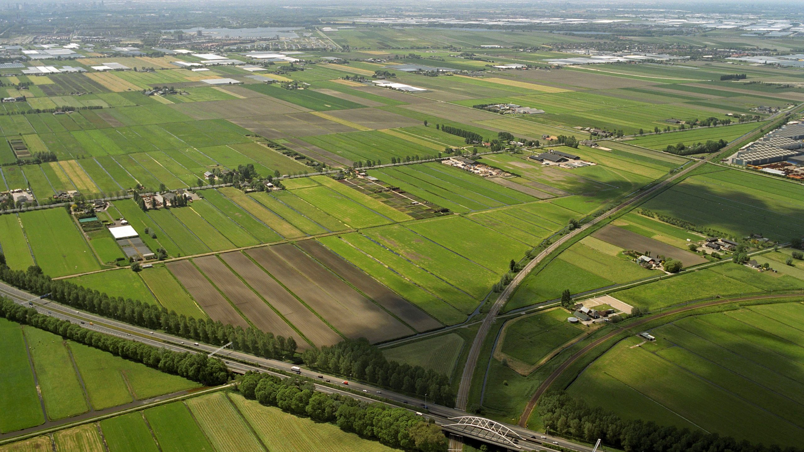 Zuidplaspolder bij Moordrecht. Foto: ANP