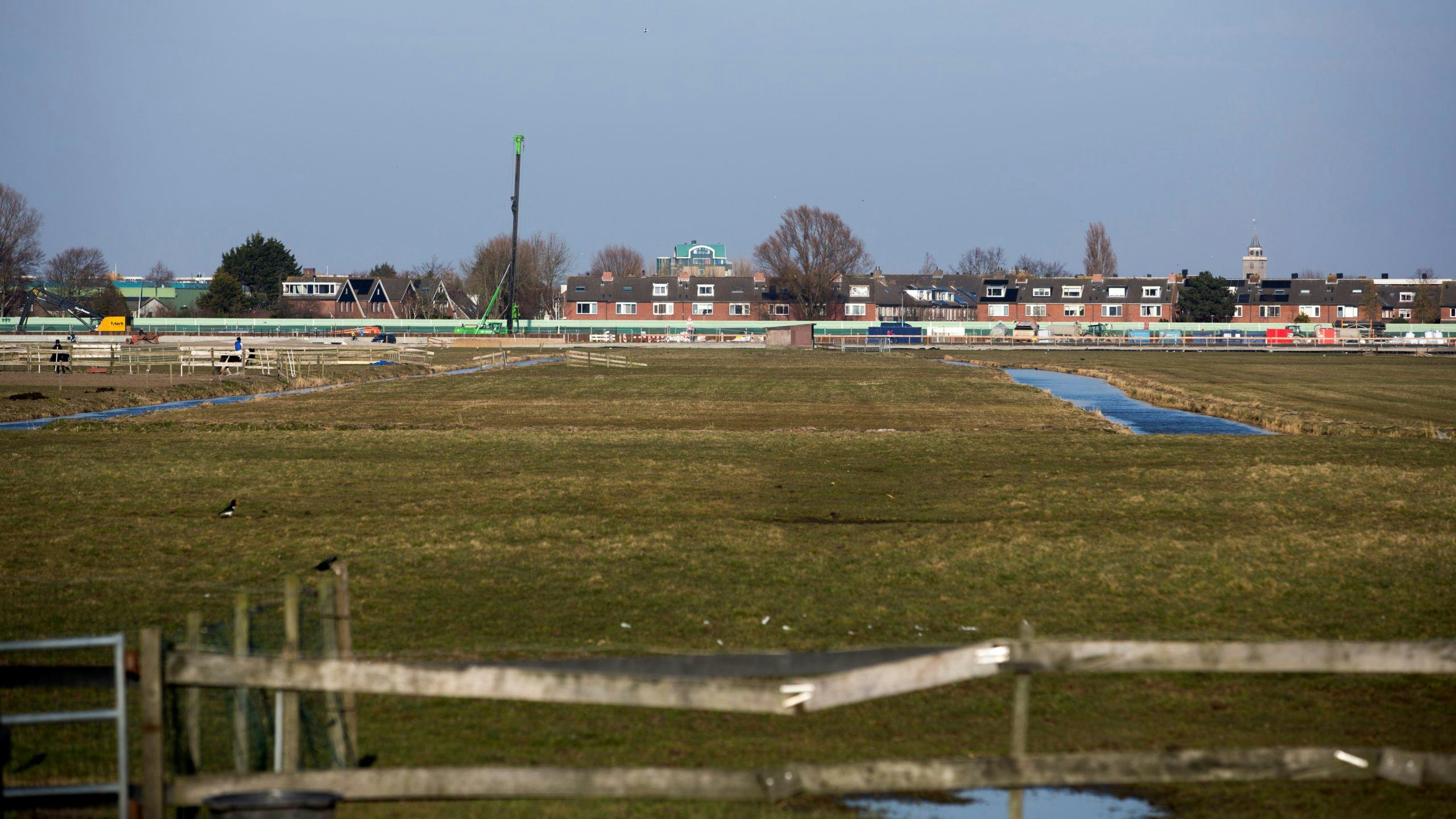 Uitleglocatie voor het bestemmingsplan Valkenhorst in Katwijk. Foto: Suzanne van de Kerk