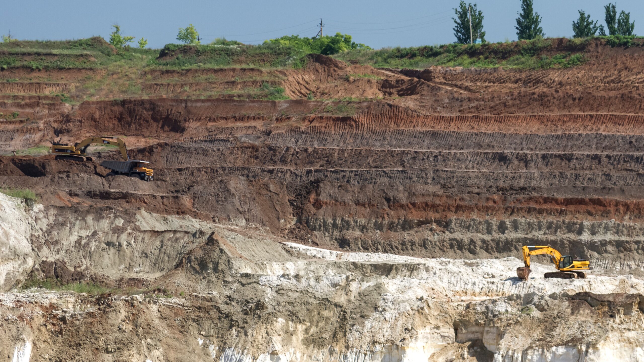 Kleigroeve in Oekraïne. Foto: Shutterstock