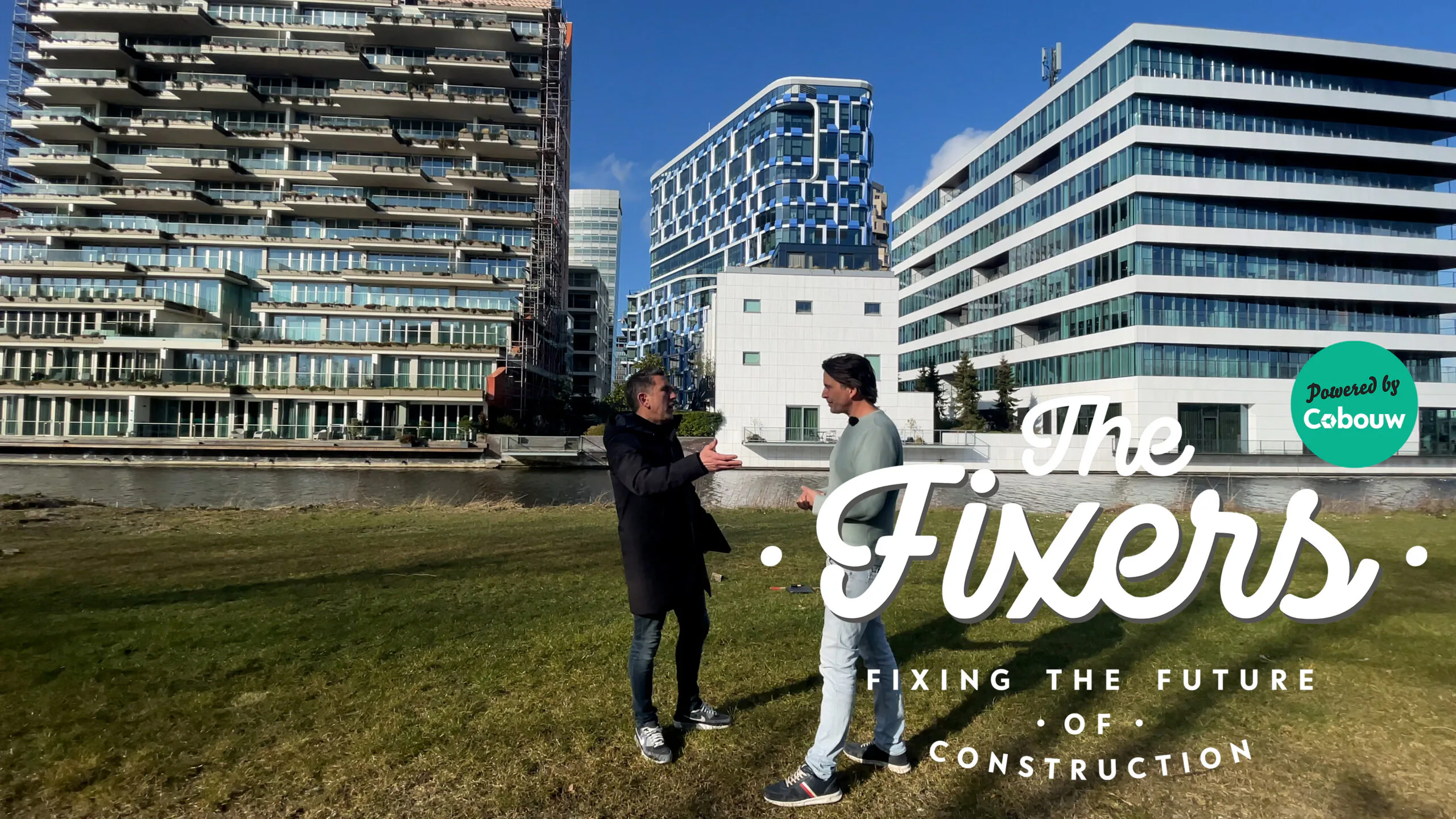 Thomas van Belzen in gesprek met Lodewijk Hoekstra. The Fixers. Beeld: Haafvisual