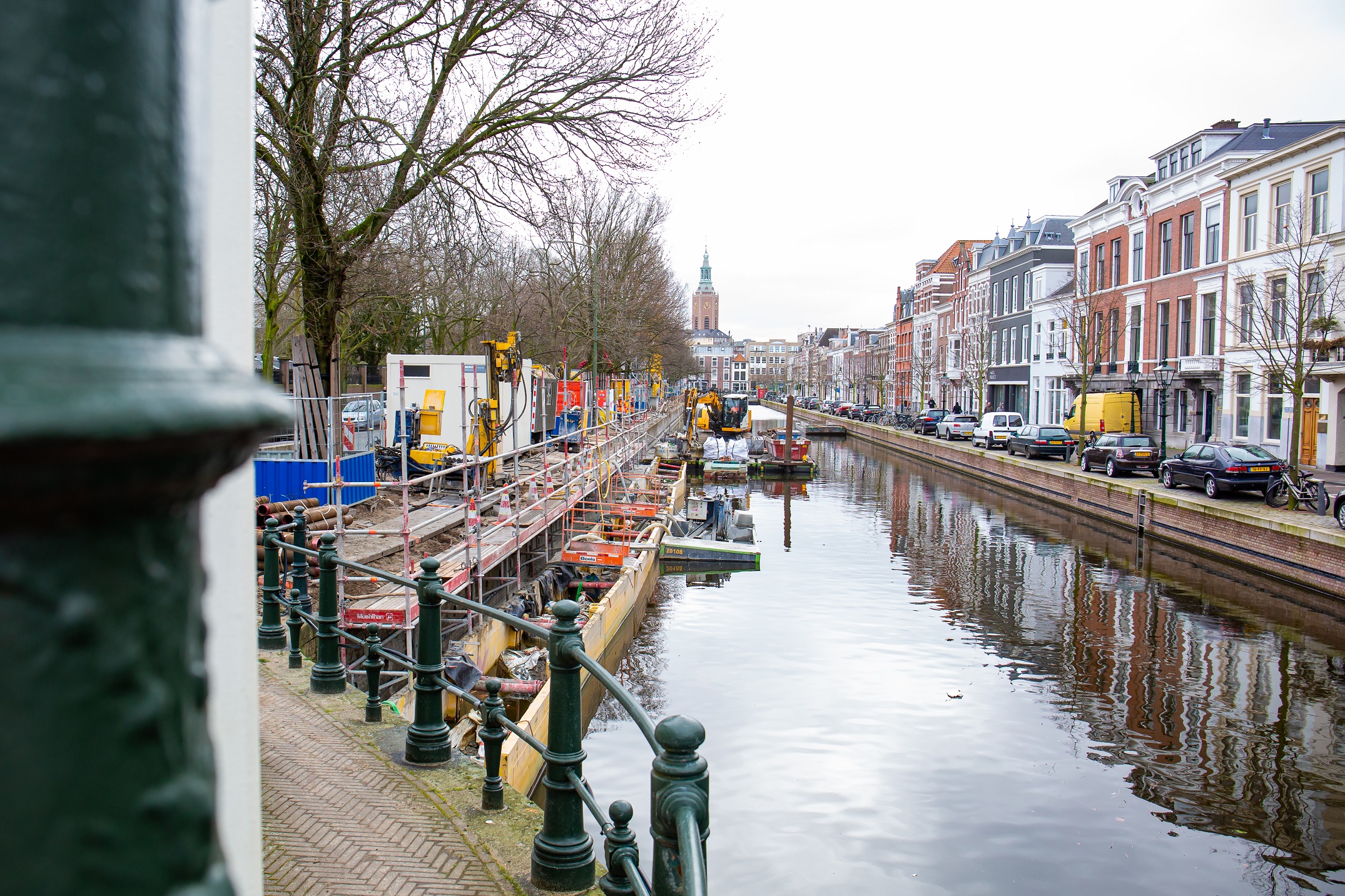 Kademuurversterking Prinsessewal Den Haag