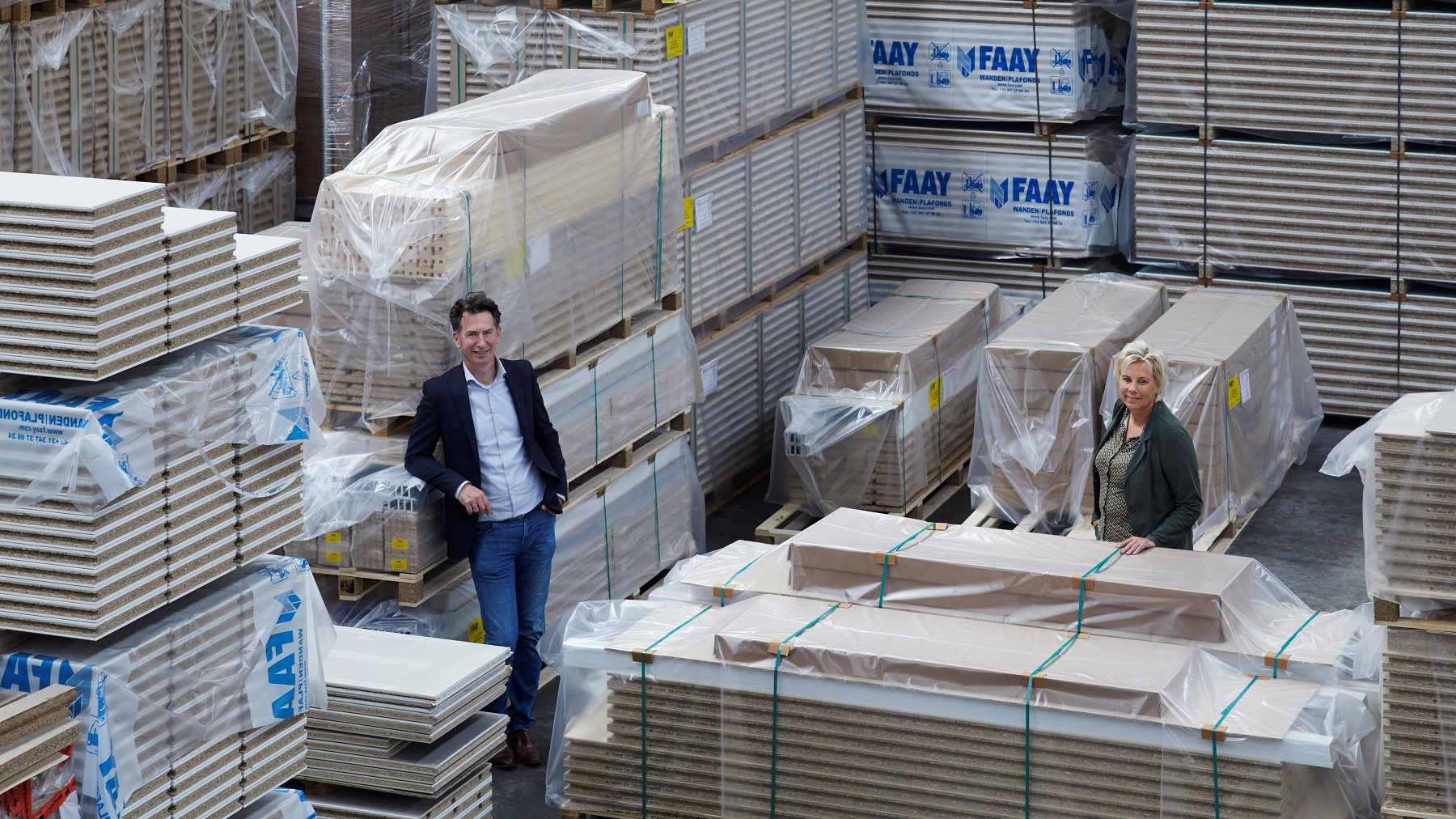 Johan Mellegers en Monique de Vos-Faay Foto: Christiaan Krouwels