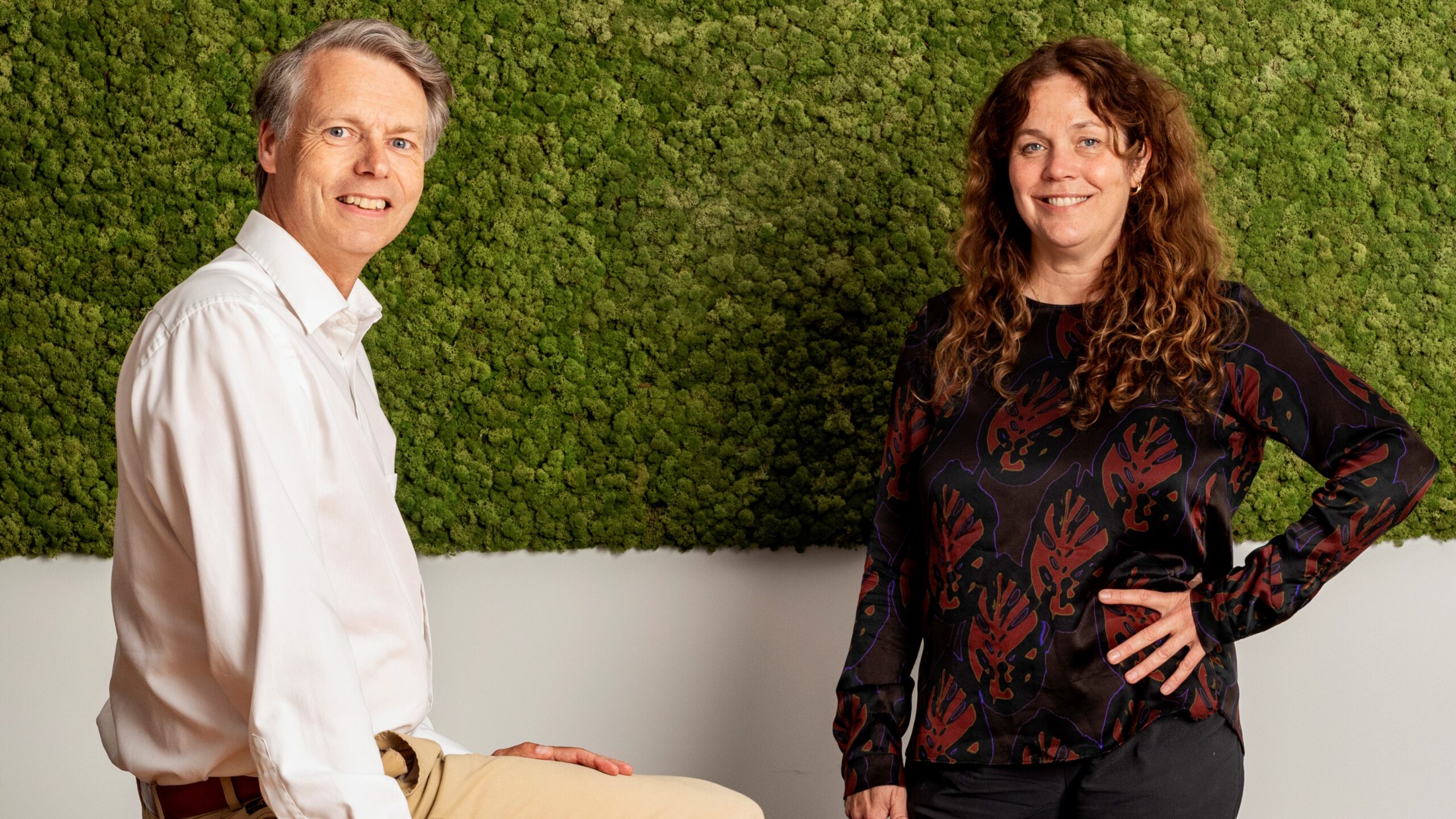 Mantijn van Leeuwen en Annemarie van Doorn. Foto: Guido Benschop