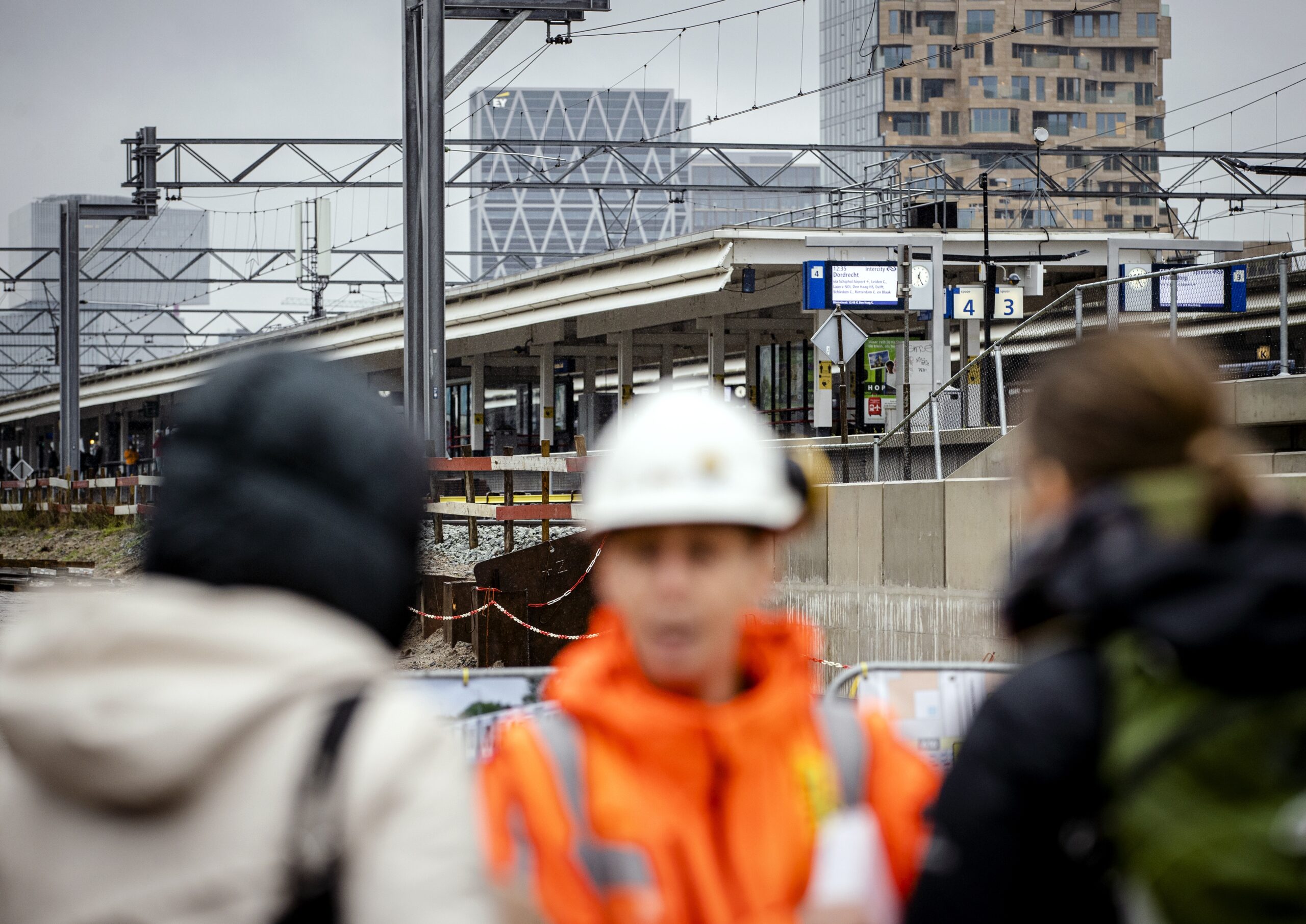 De Brittenpassage van het Zuidasdok. Foto: Sem van der Wal/ANP