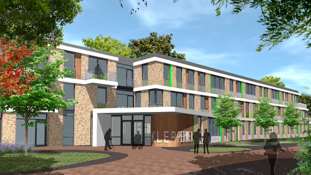 Vervangende nieuwbouw verpleeghuis Klepperwei in Rhoon