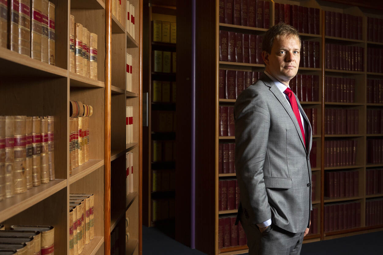 Ewout Irrgang, lid van het college van de Algemene Rekenkamer. Foto: Henriette Guest