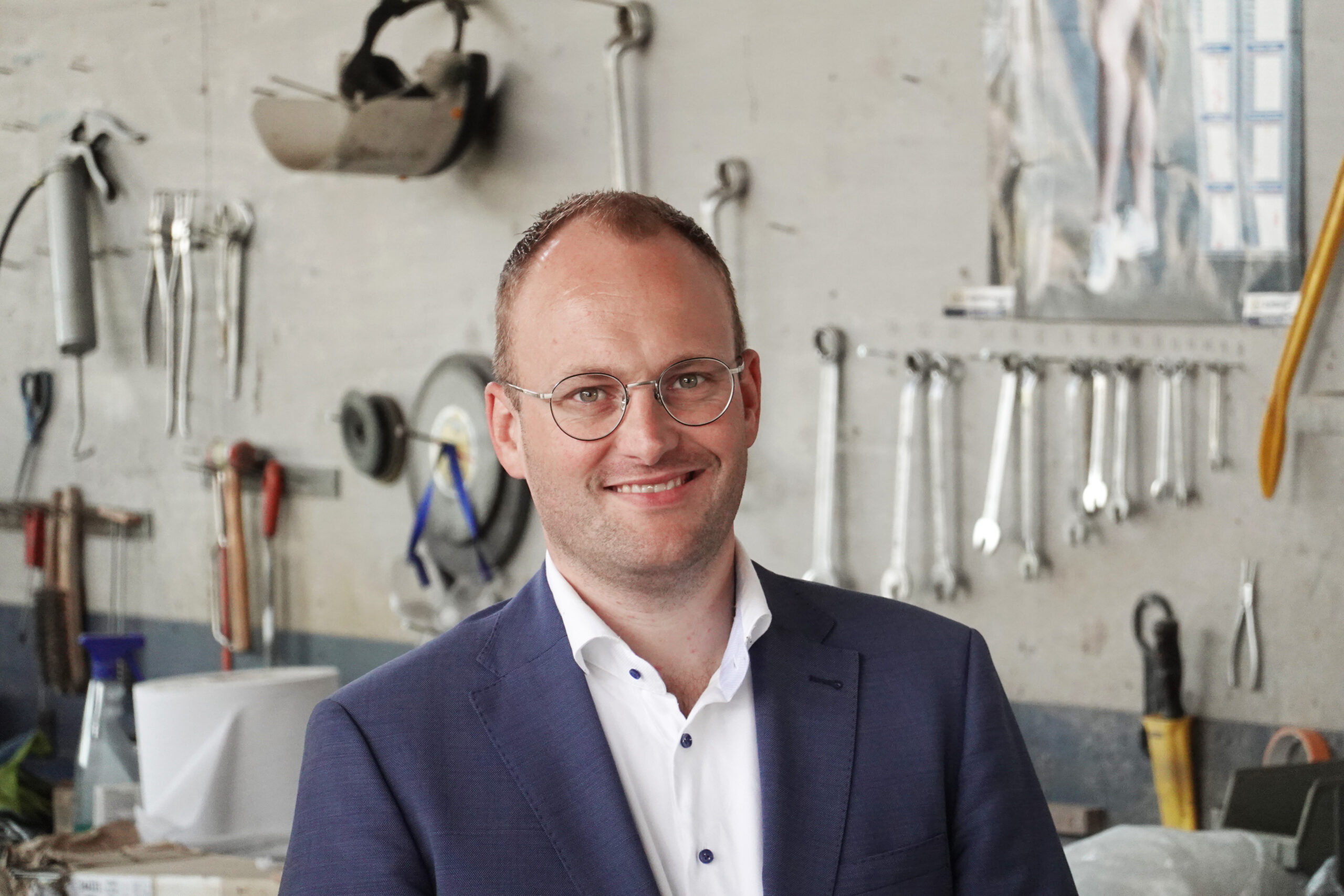 Wybe Iedema van Jorritsma Bouw. Hans Jorritsma wilde niet op de foto. Foto: Alex de Haan