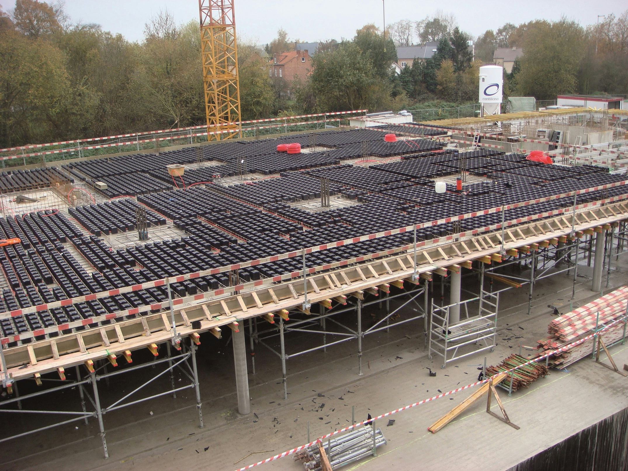 Milieuvriendelijke en lichtgewicht Airdeck®-vloer