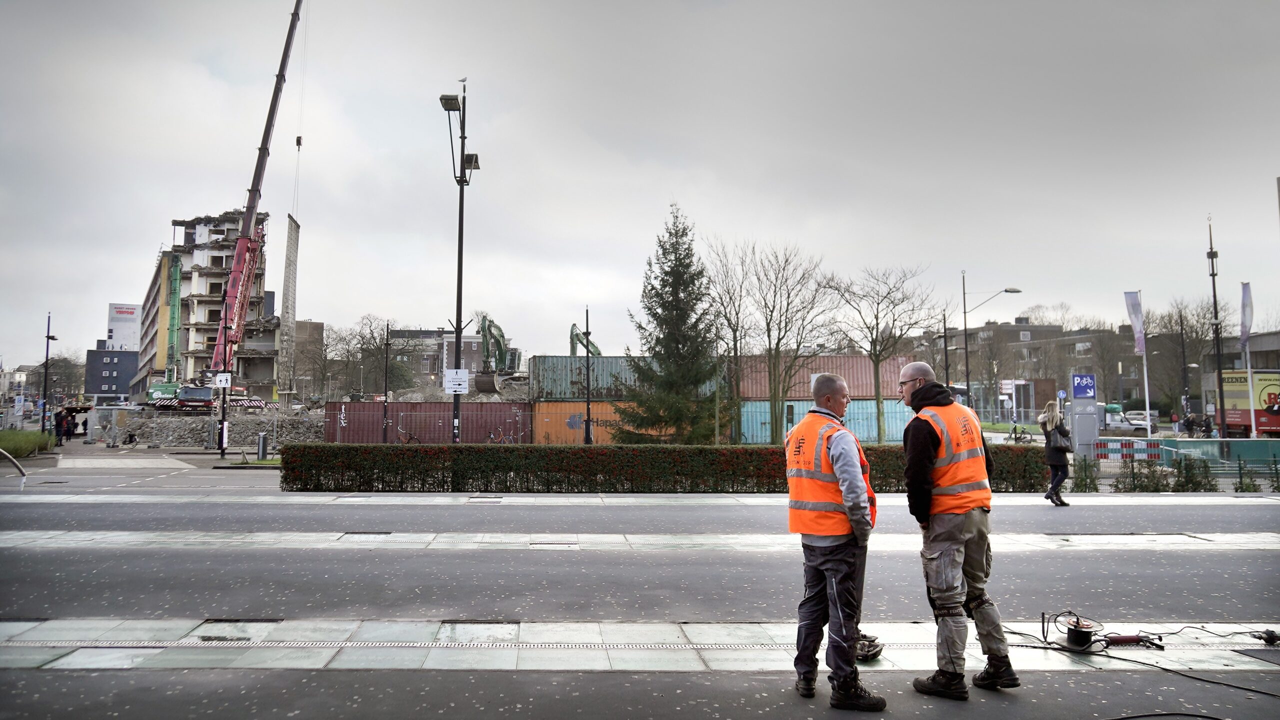 Kantoorgebouw Metterswane werd in 2019 gesloopt. Foto: Flip Franssen/ANP