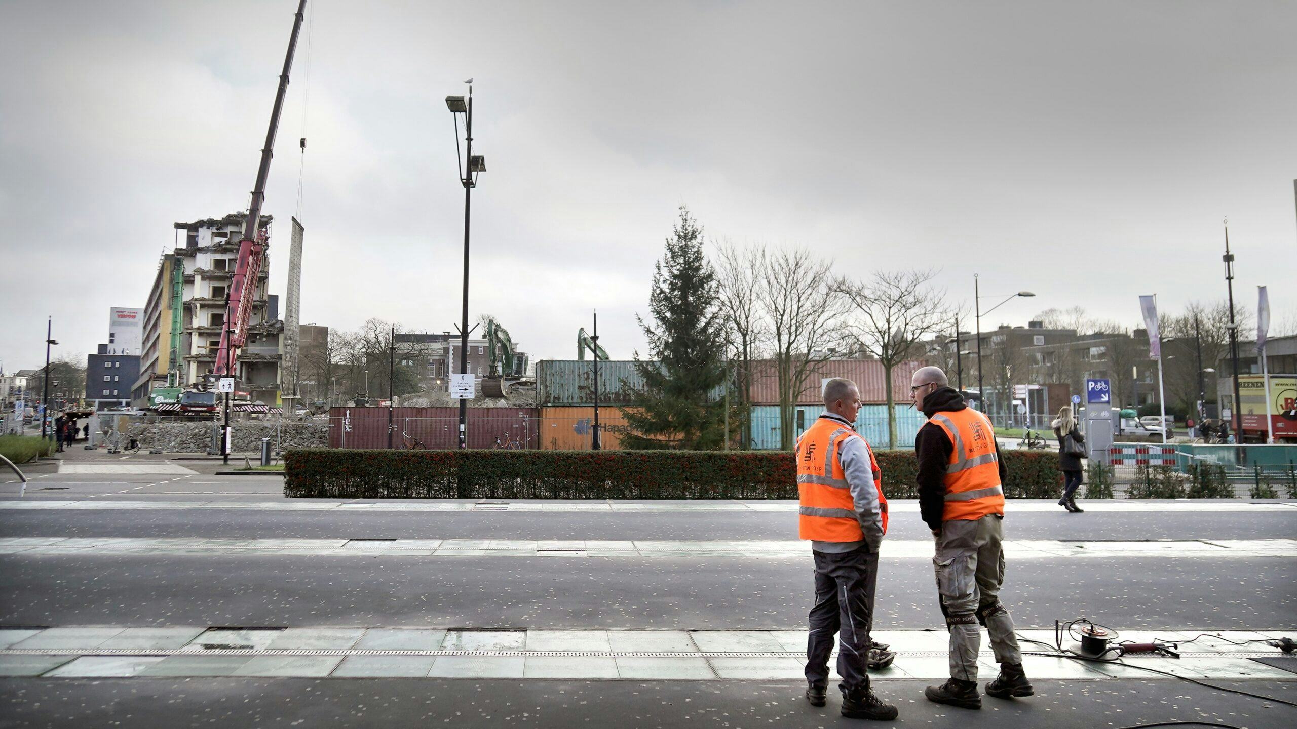 Kantoorgebouw Metterswane werd in 2019 gesloopt. Foto: Flip Franssen/ANP