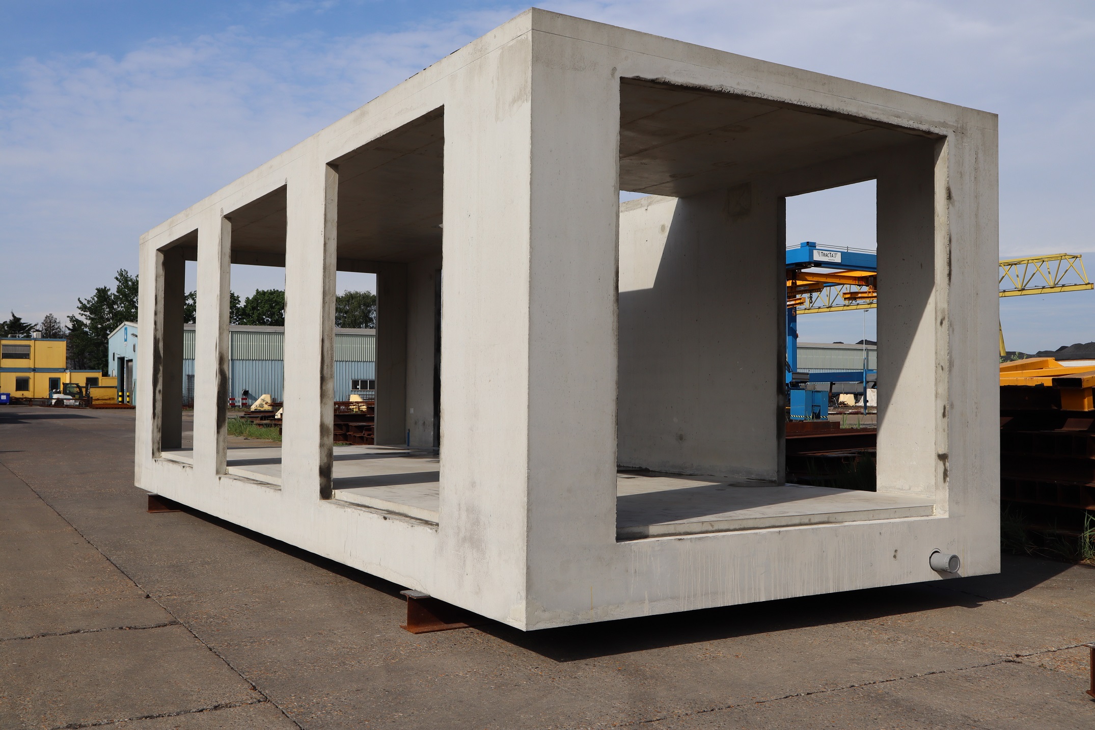 Circle: snelle woningbouw door stapelen met prefab, modulaire en circulaire betoncasco's