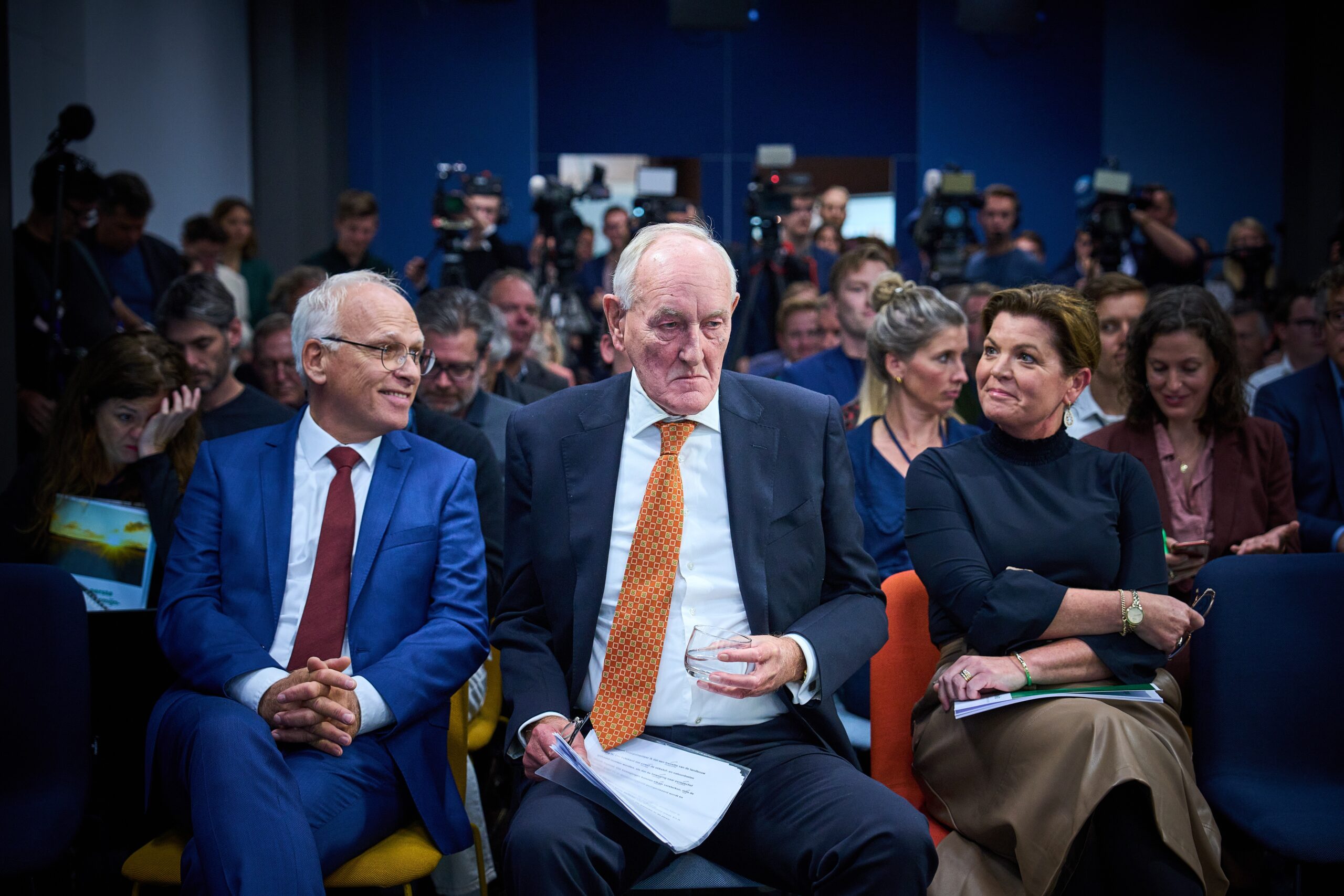 Piet Adema, Johan Remkes en Christianne van der Wal-Zeggelink. Foto: ANP/Phil Nijhuis