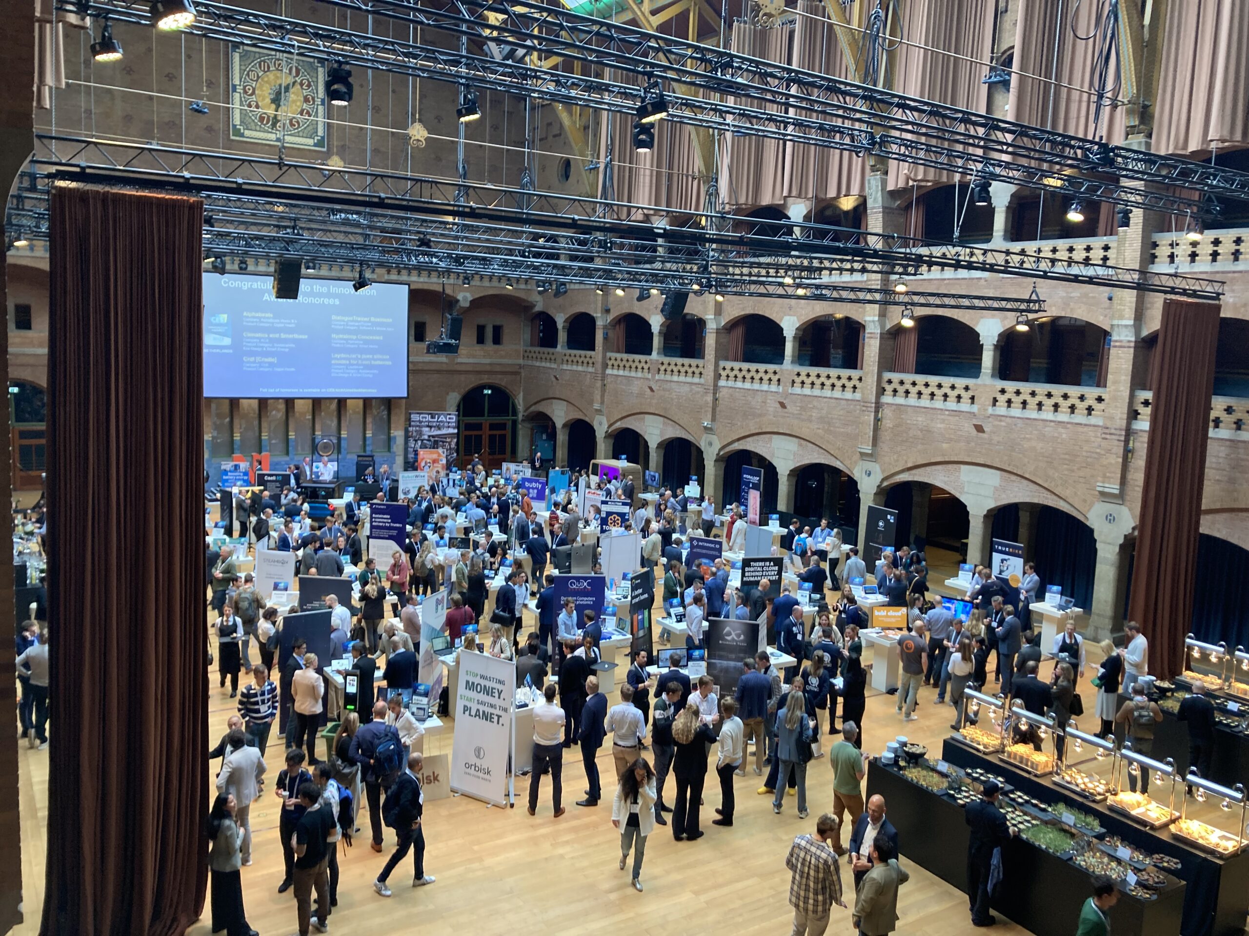 In de beurs van Berlage in Amsterdam vond half oktober een voorproefje plaats van de CES. Foto: Cobouw