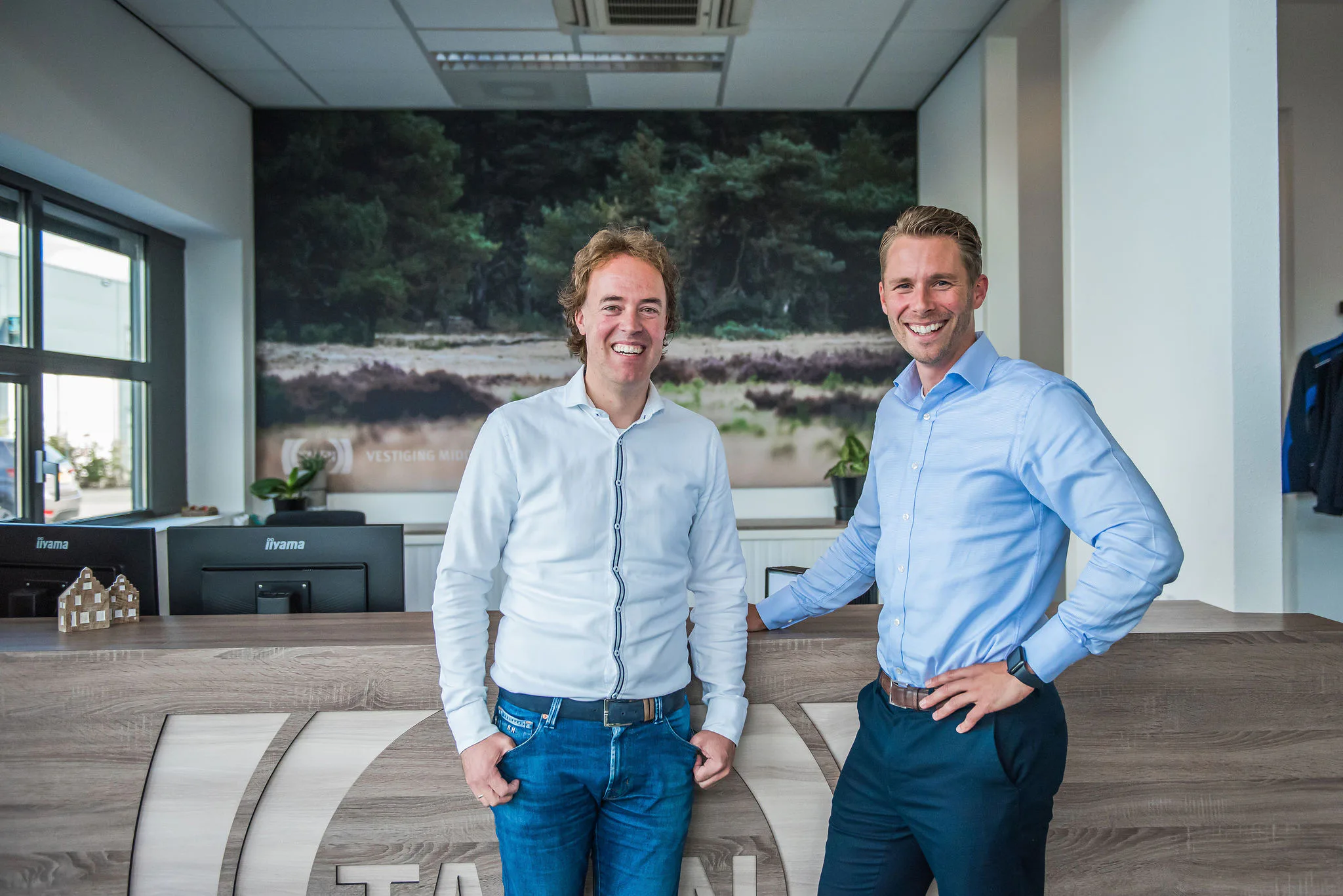 Ralph van den Heuvel (l) en Marco van Zon: één integrale oplossing.