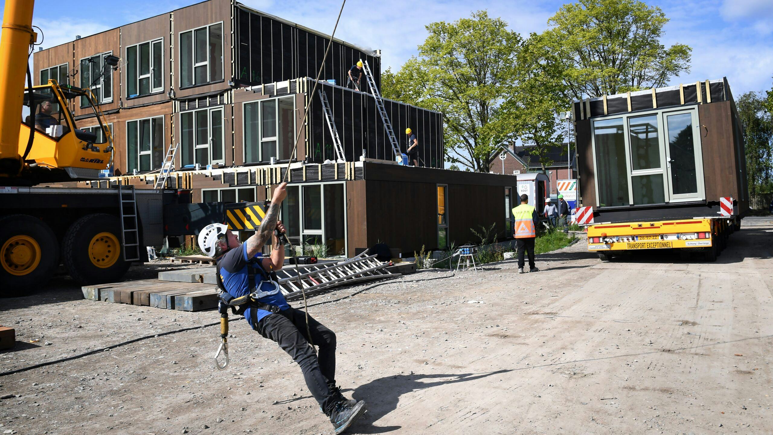 Flexwoning in Nieuw-Vennep. Foto: Marcel van den Bergh